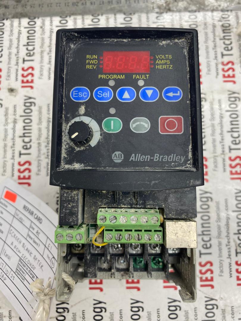 Repair ALLEN BRADLEY INVERTER 22A-D2P3N104 MALAYSIA, SINGAPORE, THAILAND, VIETNAM, INDONESIA