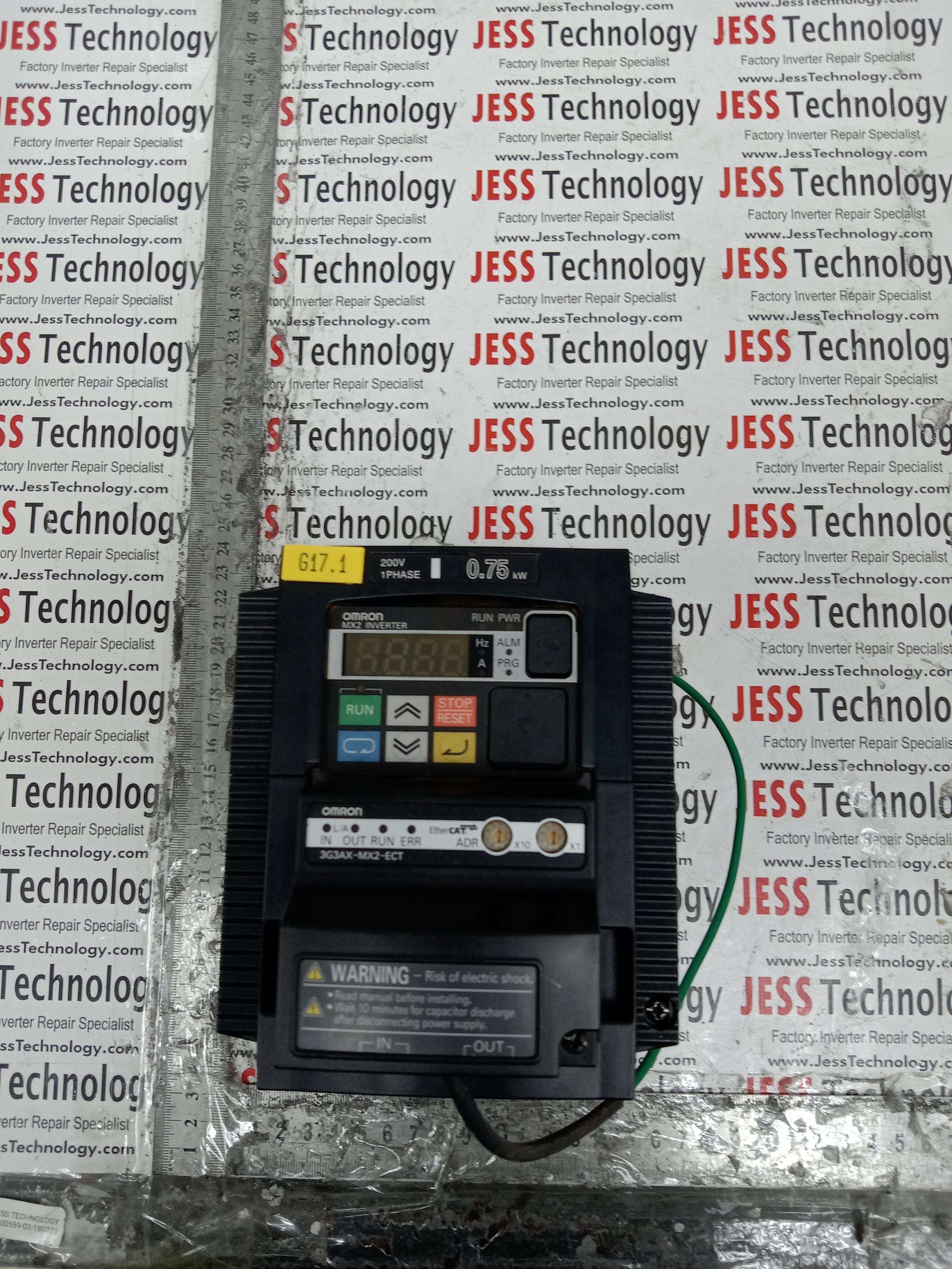 REPAIR OMRON INVERTER 3G3MX2-AB007-E MALAYSIA, SINGAPORE, THAILAND, VIETNAM, INDONESIA