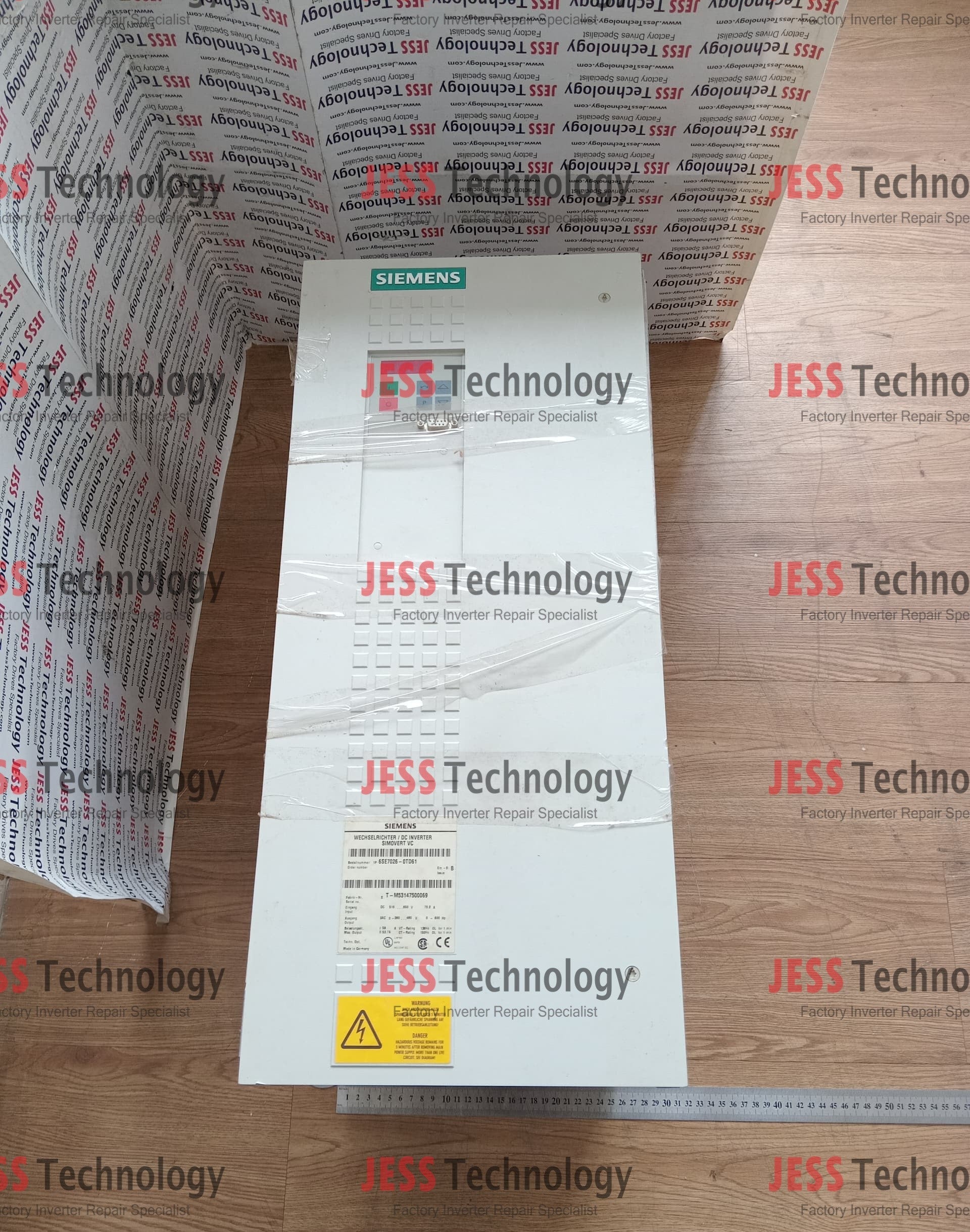 REPAIR SIEMENS INVERTER 6SE7026-0TD61 MALAYSIA, SINGAPORE, THAILAND, VIETNAM