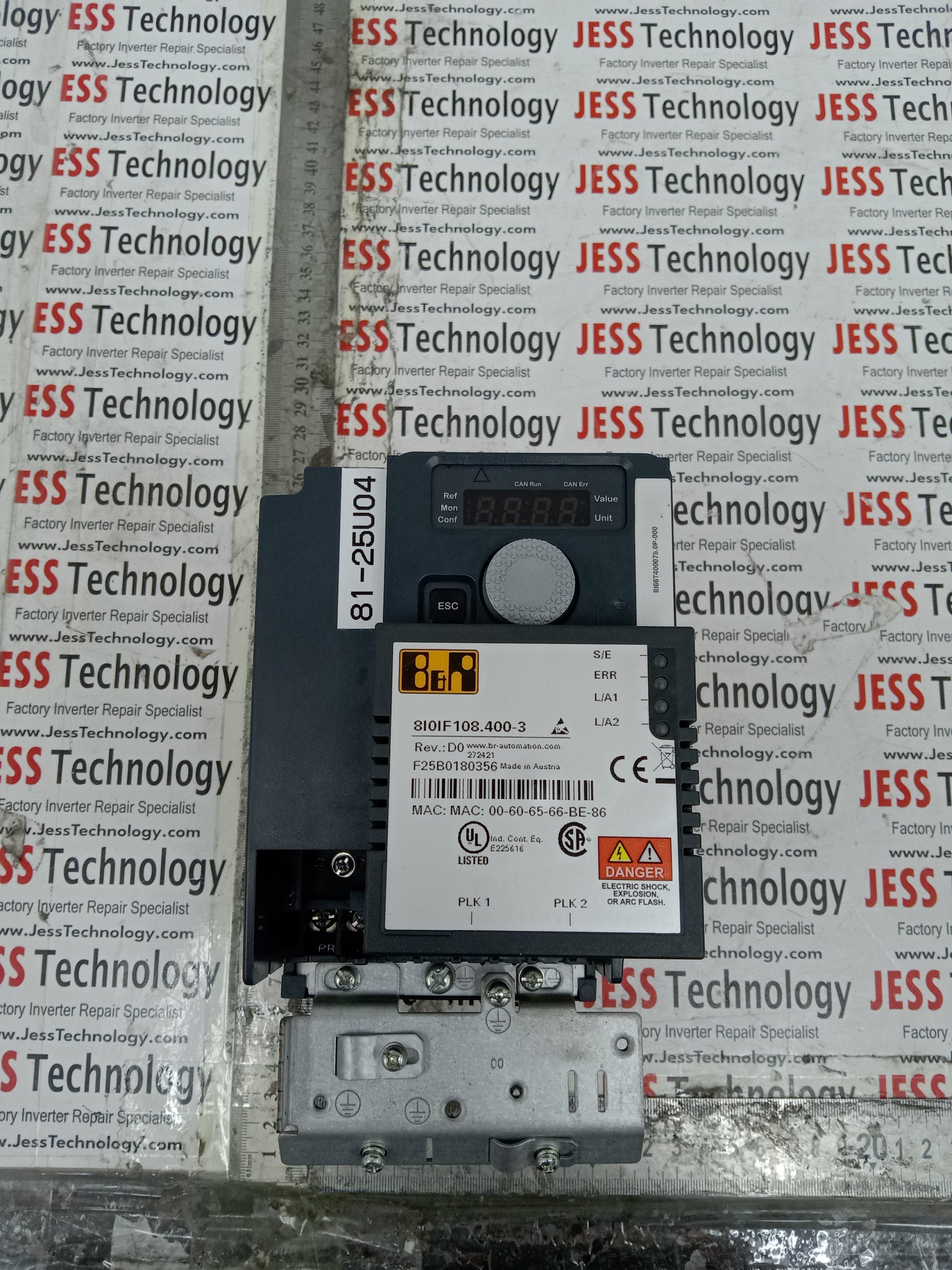 REPAIR B&R INVERTER 8I66T400075.0P-000 MALAYSIA, SINGAPORE, THAILAND, VIETNAM, INDONESIA