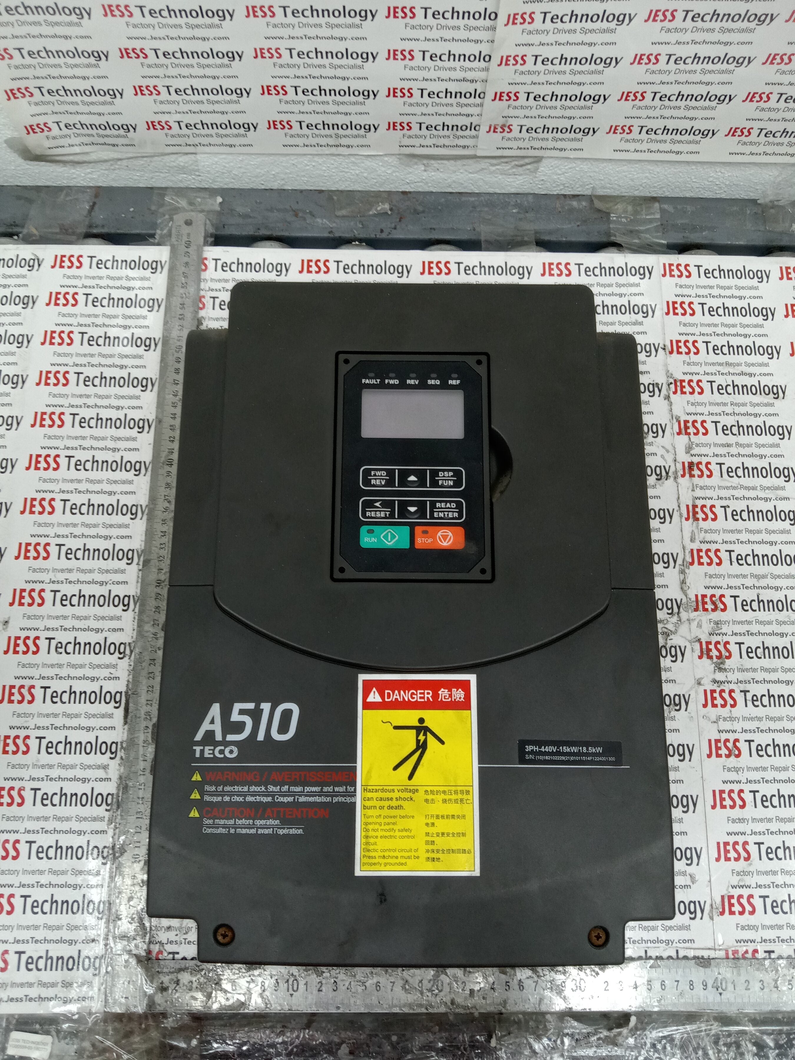 REPAIR TECO INVERTER A510-4020-C3-S MALAYSIA, SINGAPORE, THAILAND, VIETNAM, INDONESIA
