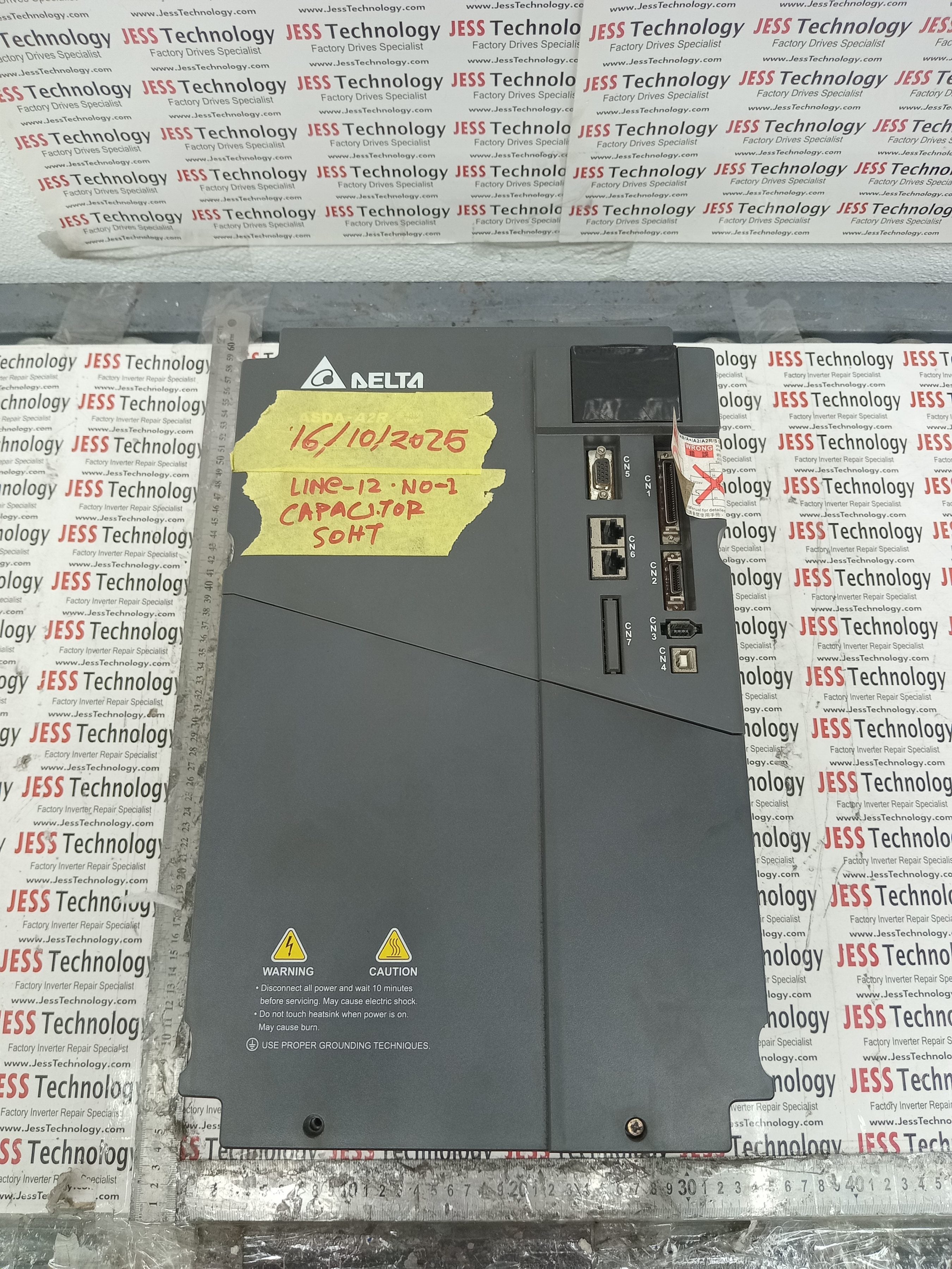 REPAIR DELTA INVERTER ASD-A2R-1F43-M MALAYSIA, SINGAPORE, THAILAND, VIETNAM, INDONESIA
