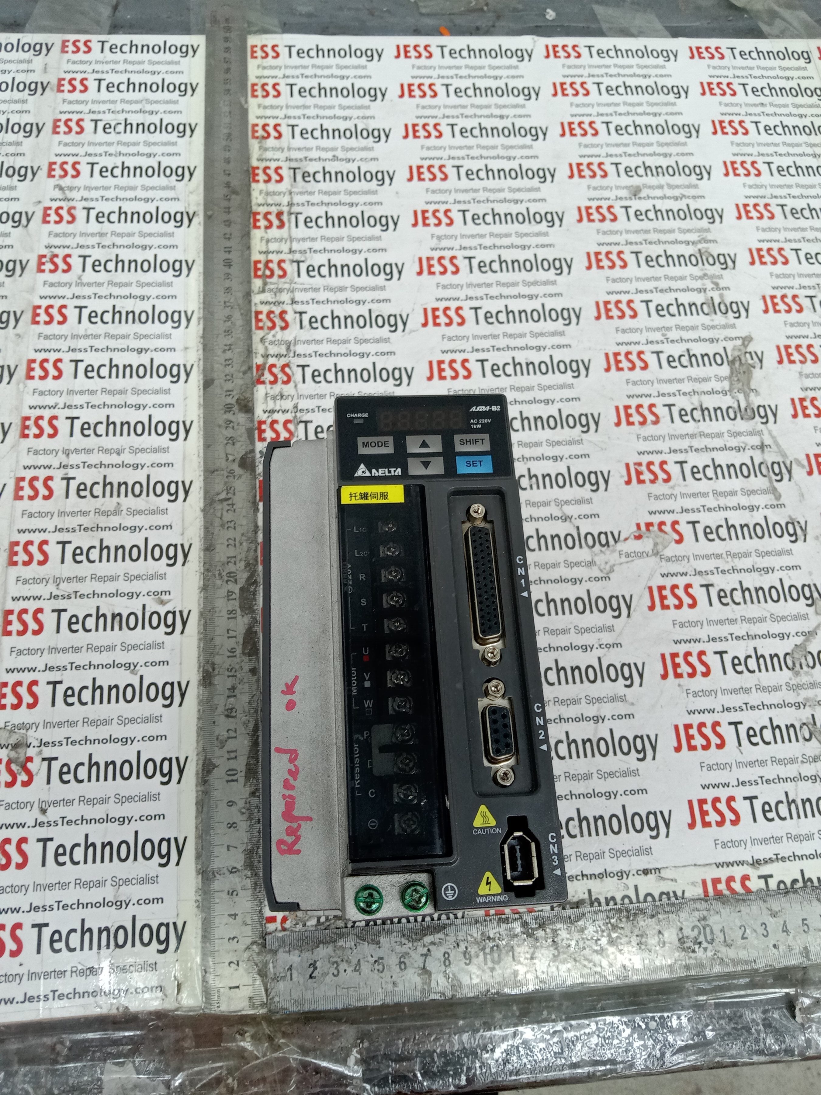 REPAIR DELTA SERVO DRIVE ASD-B2-1021-B MALAYSIA, SINGAPORE, THAILAND, VIETNAM, INDONESIA
