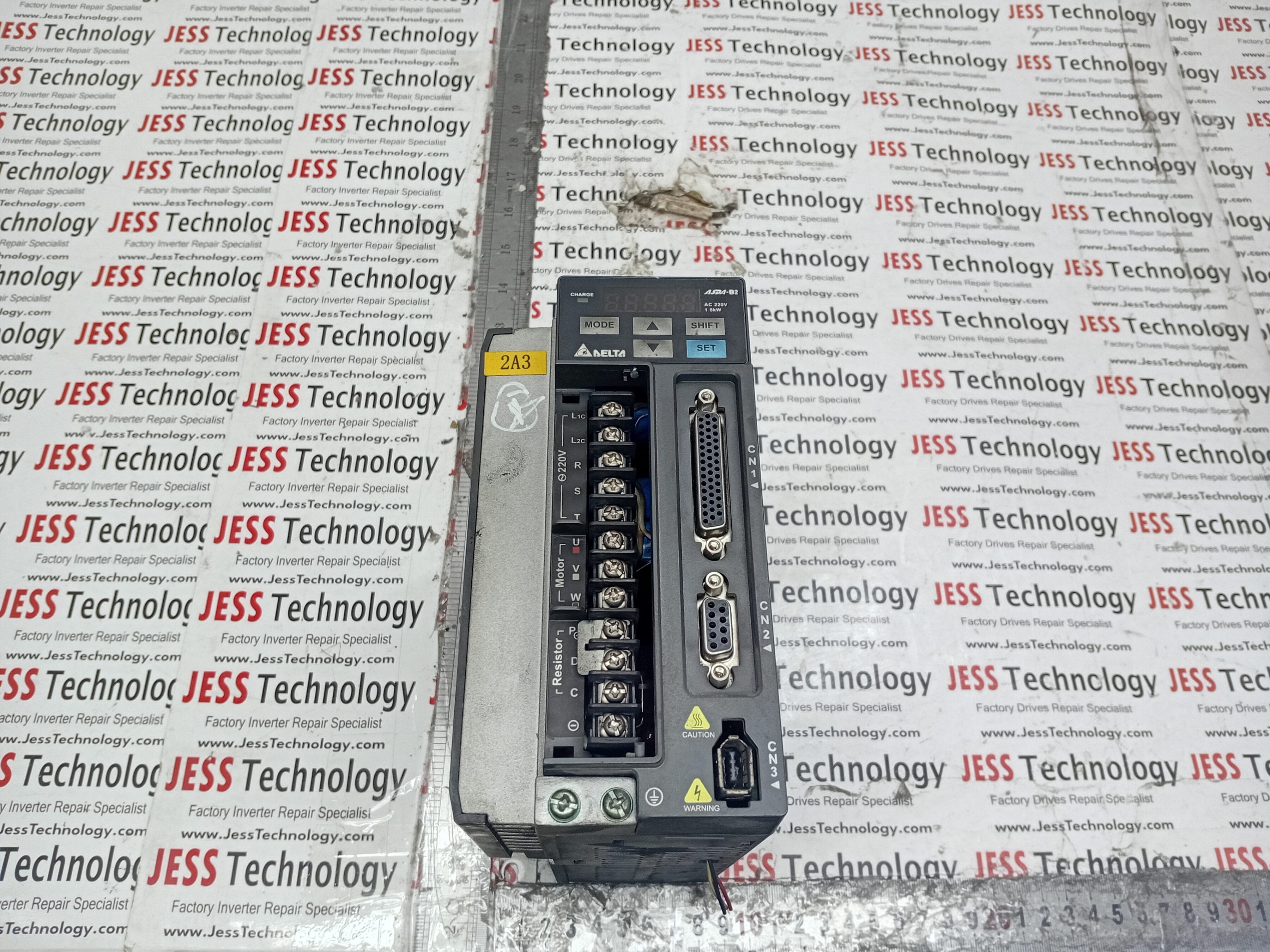 Repair DELTA AC SERVO DRIVE ASD-B2-1521-B MALAYSIA, SINGAPORE, THAILAND, VIETNAM, INDONESIA