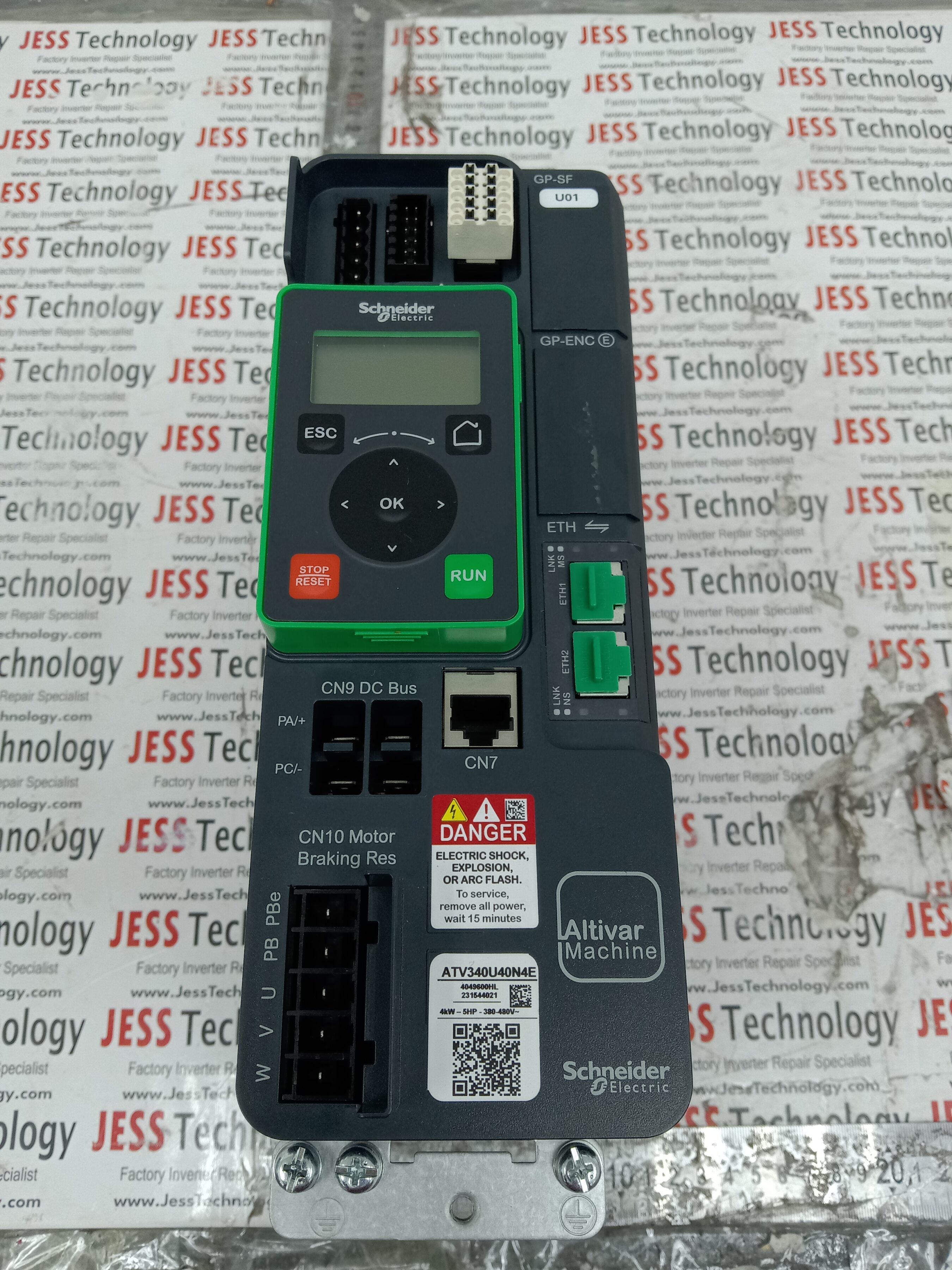 REPAIR SCHNEIDER INVERTER ATV340U40N4E MALAYSIA, SINGAPORE, THAILAND, VIETNAM