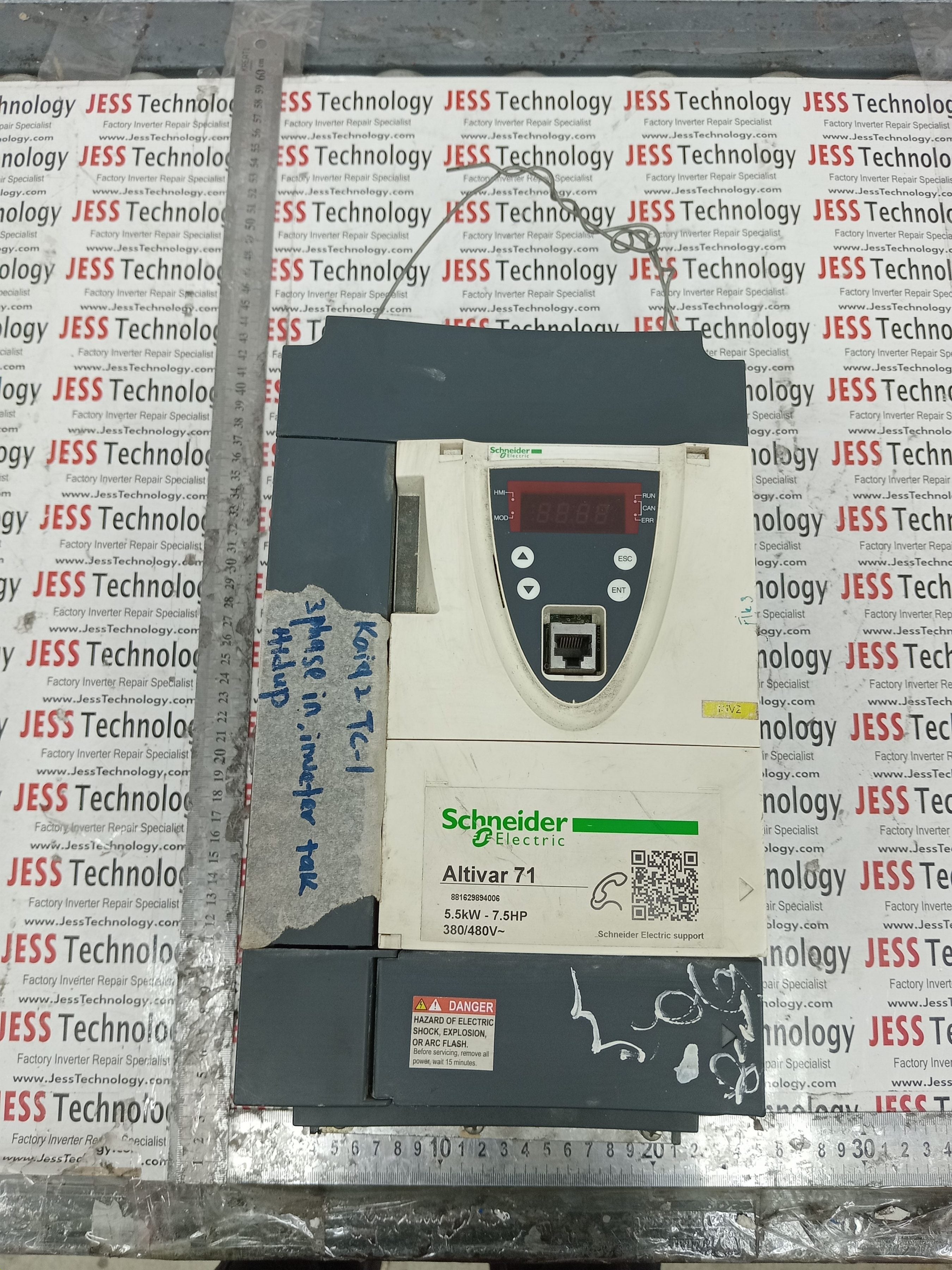 Repair SCHNEIDER INVERTER ATV71HU55N4Z383 MALAYSIA, SINGAPORE, THAILAND, VIETNAM, INDONESIA