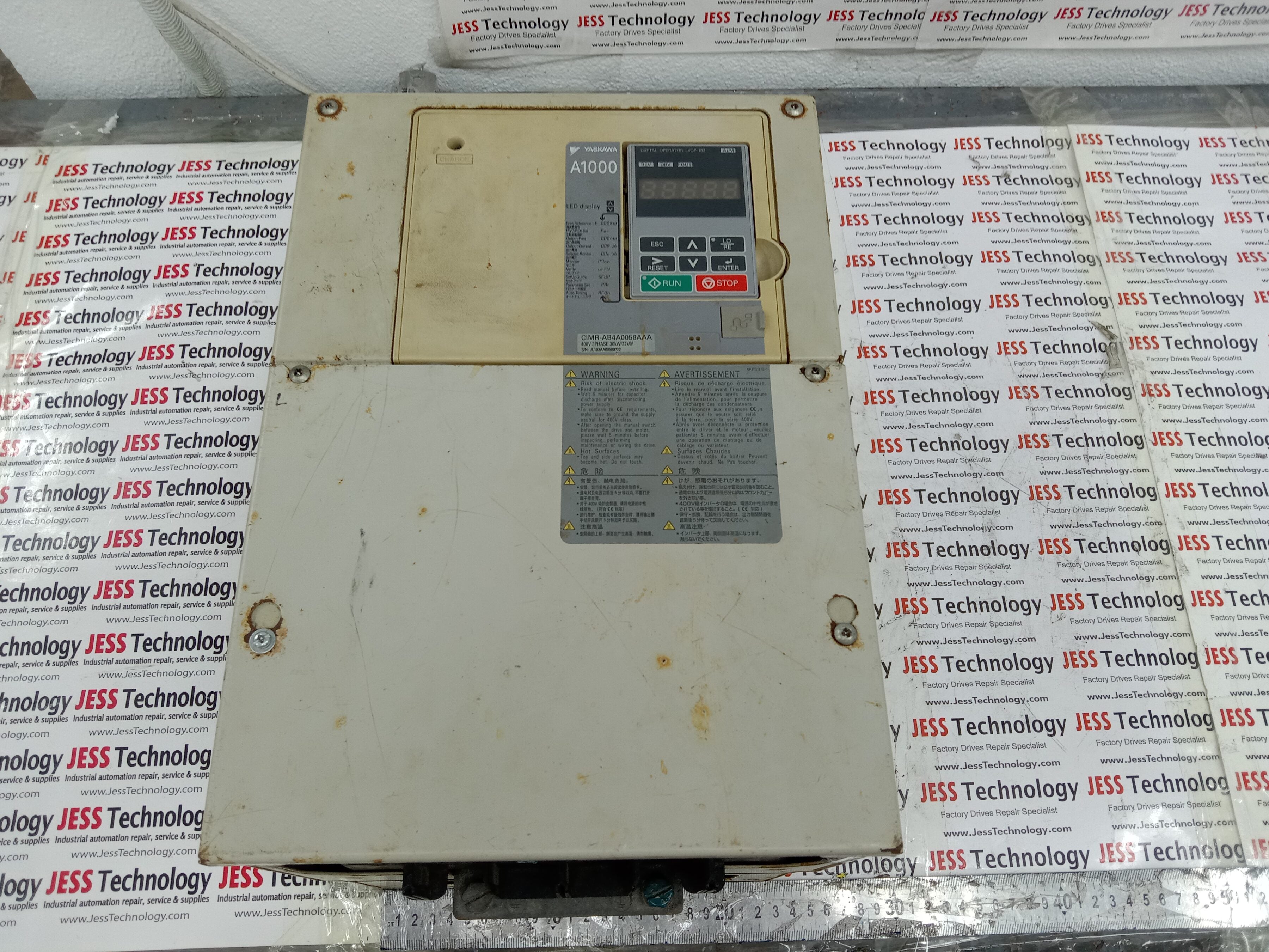 REPAIR YASKAWA INVERTER CIMR-AB4A00584AAA MALAYSIA, SINGAPORE, THAILAND, VIETNAM