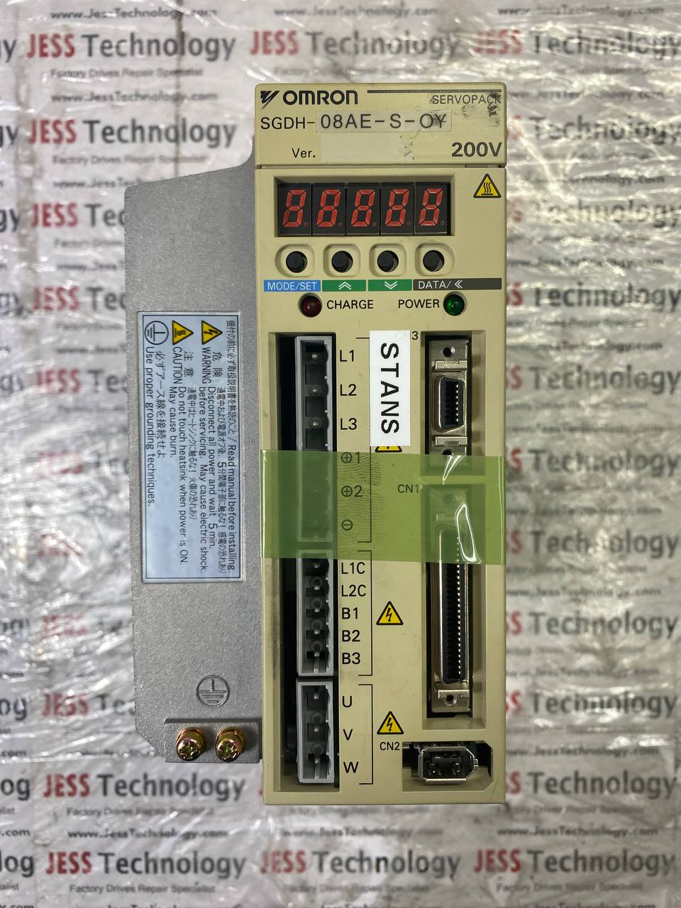 REPAIR OMRON SERVO DRIVE SGDH-08AE-S-0Y MALAYSIA, SINGAPORE, THAILAND, VIETNAM, INDONESIA