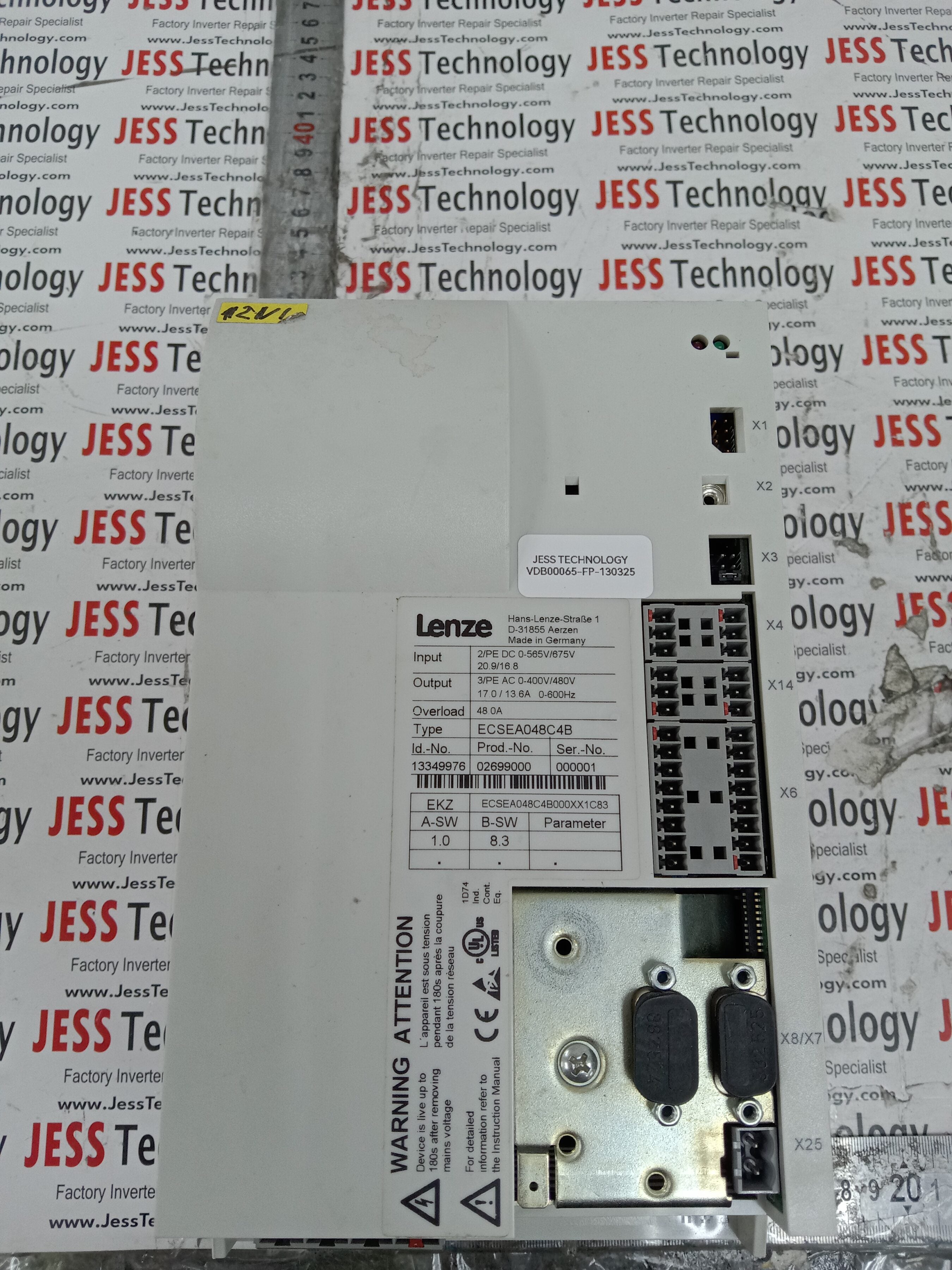 REPAIR LENZE INVERTER ECSEA048C4B MALAYSIA, SINGAPORE, THAILAND, VIETNAM, INDONESIA