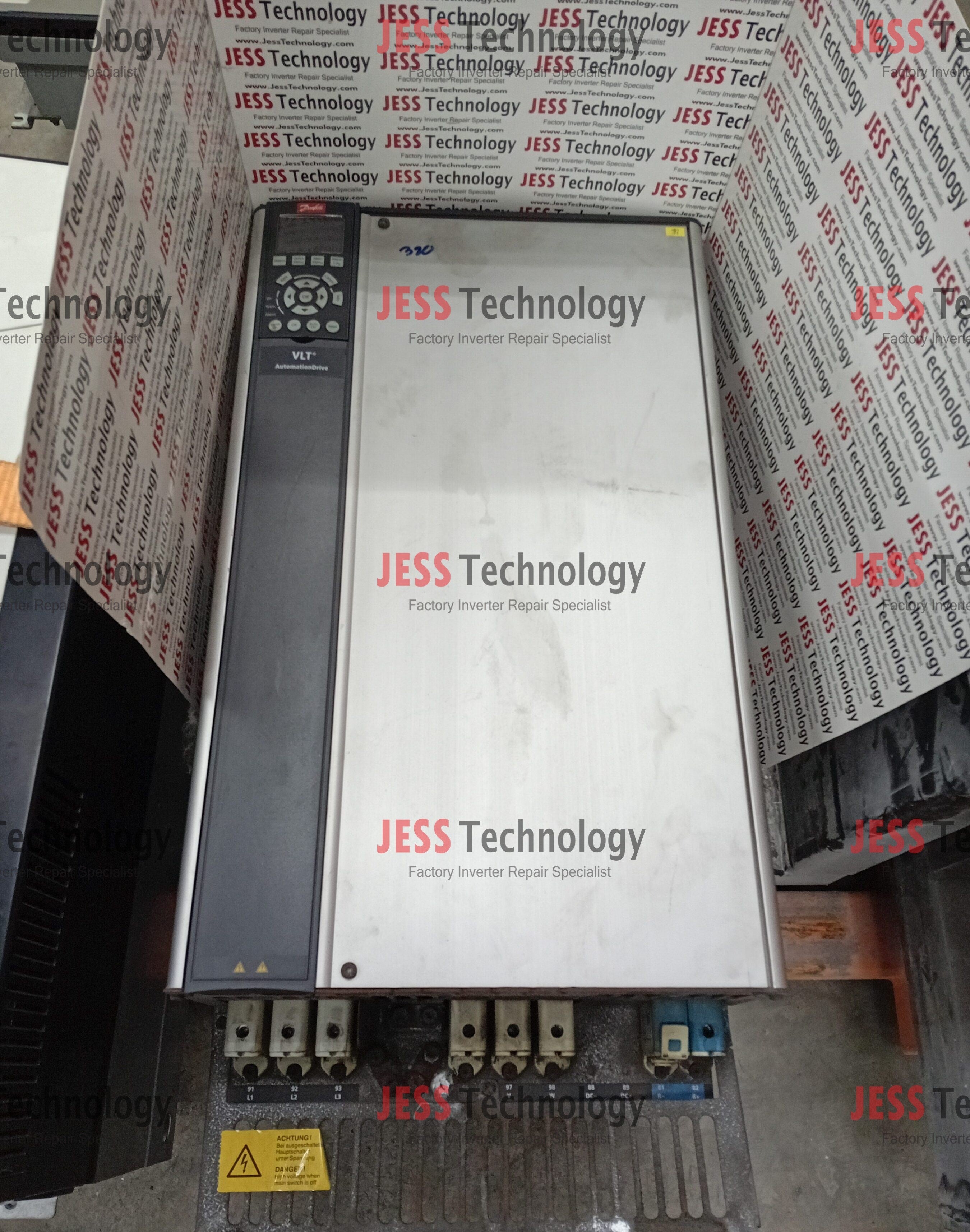 Repair DANFOSS VLT INVERTER FC-301P55KT4E20H1BGX MALAYSIA, SINGAPORE, THAILAND, VIETNAM, INDONESIA