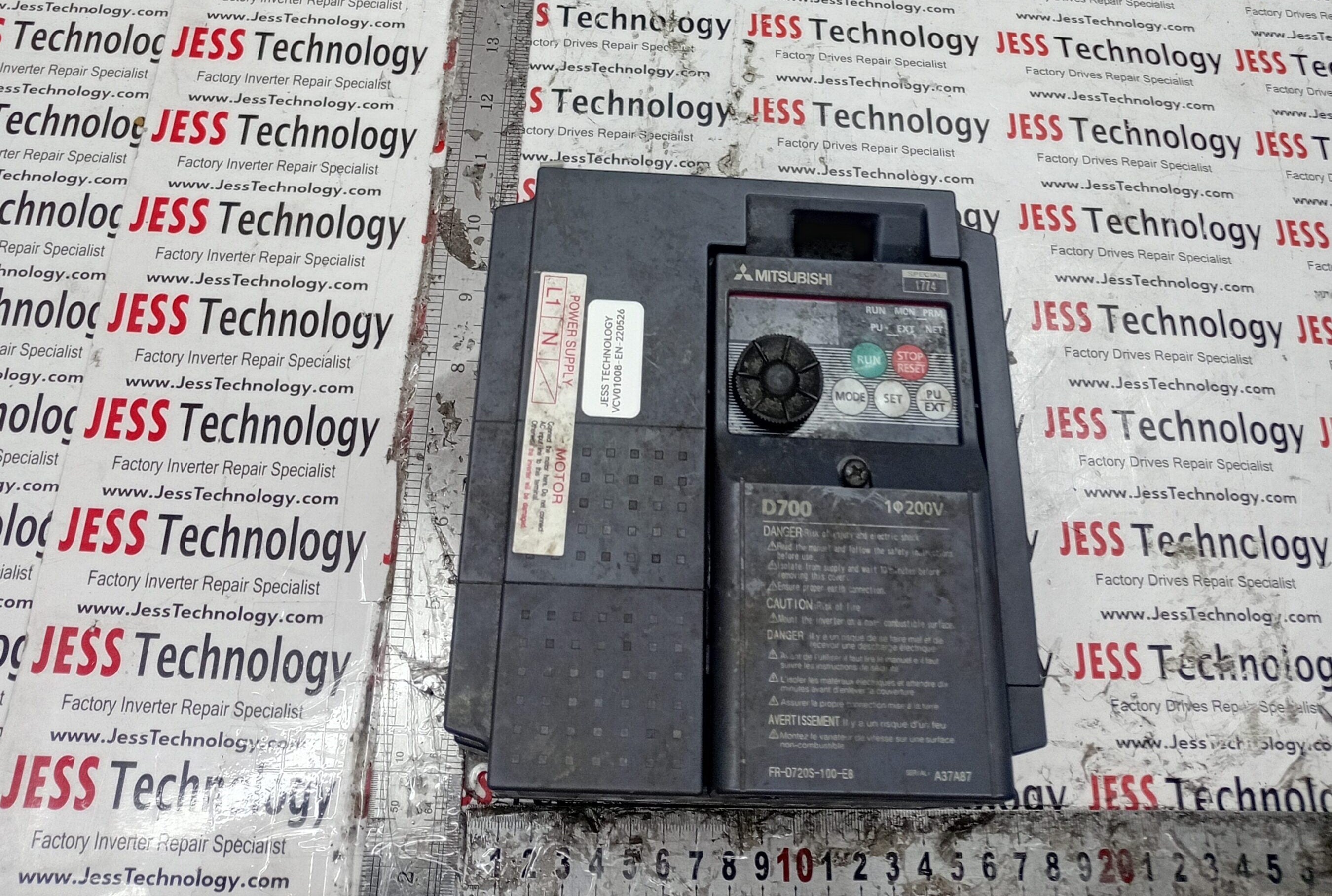 Repair MITSUBISHI INVERTER FR-D720S-100-E8 MALAYSIA, SINGAPORE, THAILAND, VIETNAM, INDONESIA