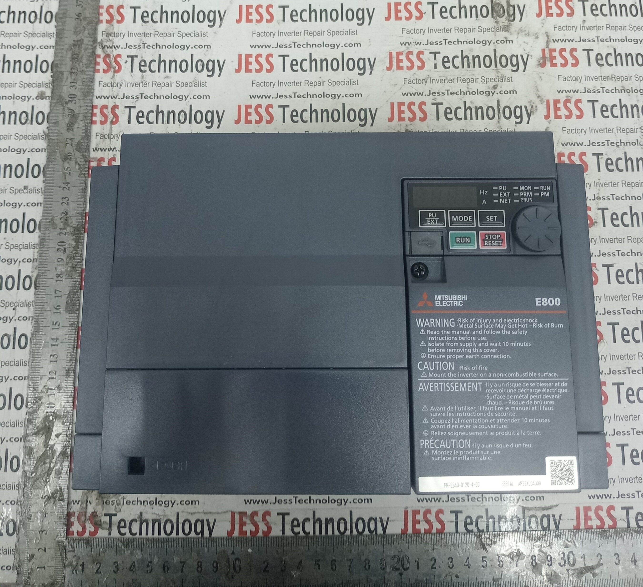 Repair MITSUBISHI INVERTER FR-E840-0120-4-60 MALAYSIA, SINGAPORE, THAILAND, VIETNAM, INDONESIA
