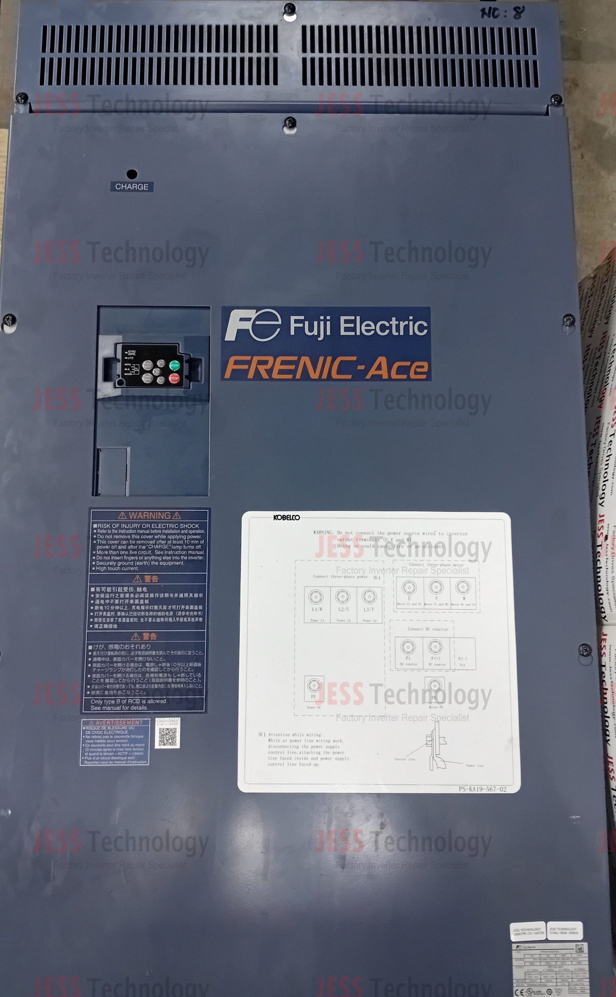 Repair  FUJI ELECTRIC INVERTER FRN0415E2S-4C MALAYSIA, SINGAPORE, THAILAND, VIETNAM, INDONESIA