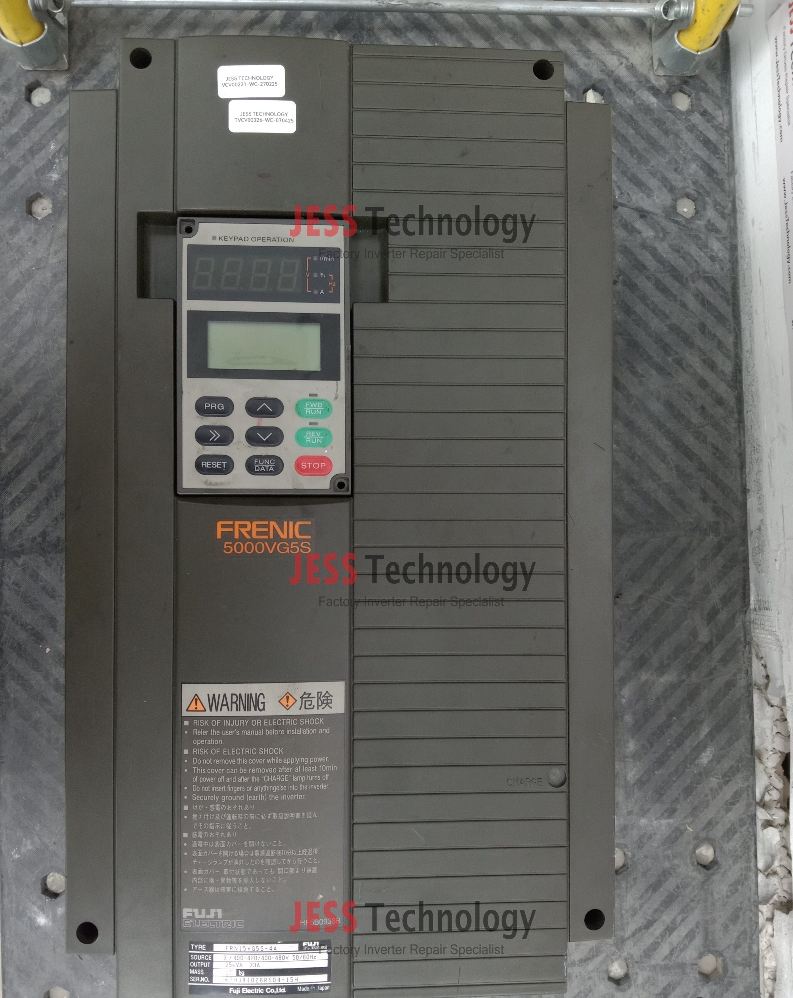 REPAIR FUJI ELECTRIC INVERTER FRN15VG5S-4A MALAYSIA, SINGAPORE, THAILAND, VIETNAM