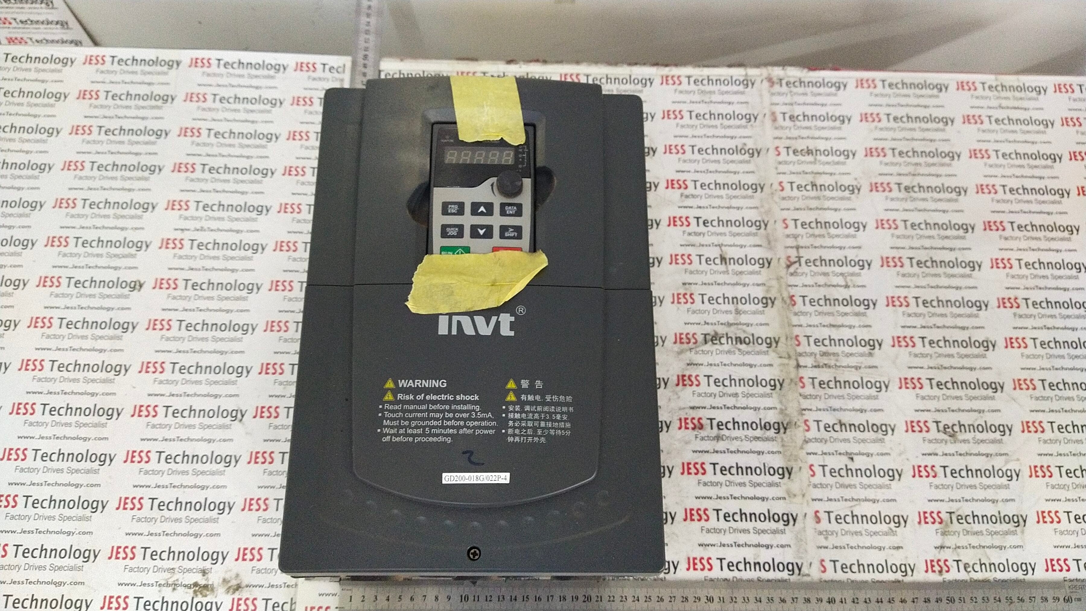 REPAIR INVT INVERTER GD200-018G/022P-4 MALAYSIA, SINGAPORE, THAILAND, VIETNAM, INDONESIA