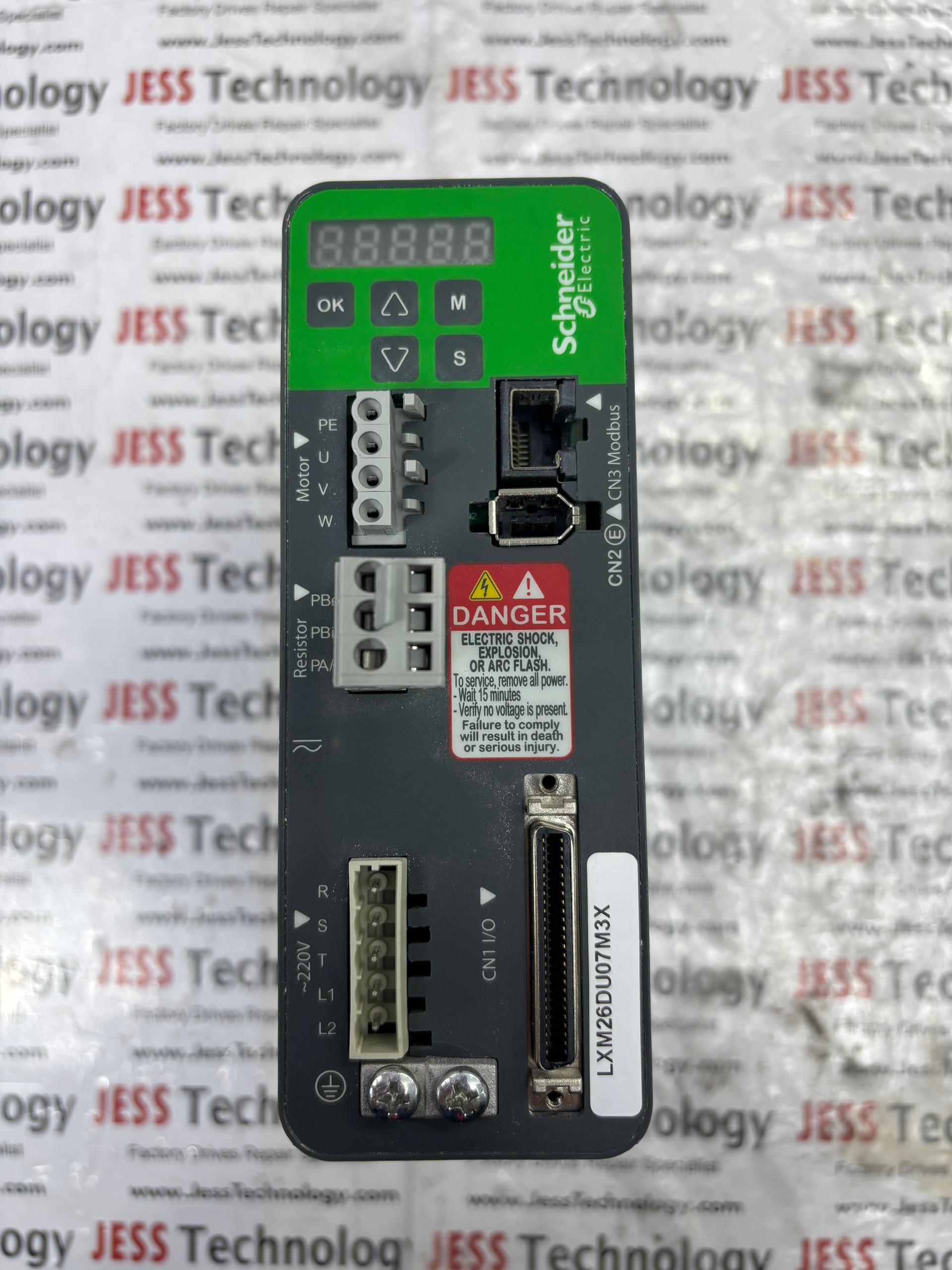 REPAIR SCHNEIDER SERVO DRIVE LXM26DU07M3X MALAYSIA, SINGAPORE, THAILAND, VIETNAM, INDONESIA