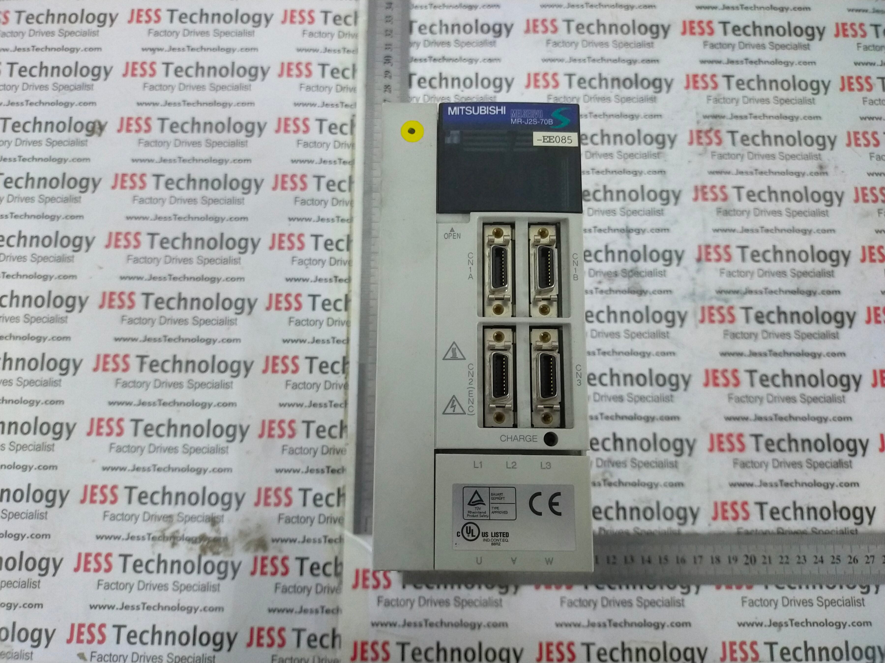 REPAIR MITSUBISHI SERVO DRIVE MR-J2S-70B-EE085 MALAYSIA, SINGAPORE, THAILAND, VIETNAM, INDONESIA