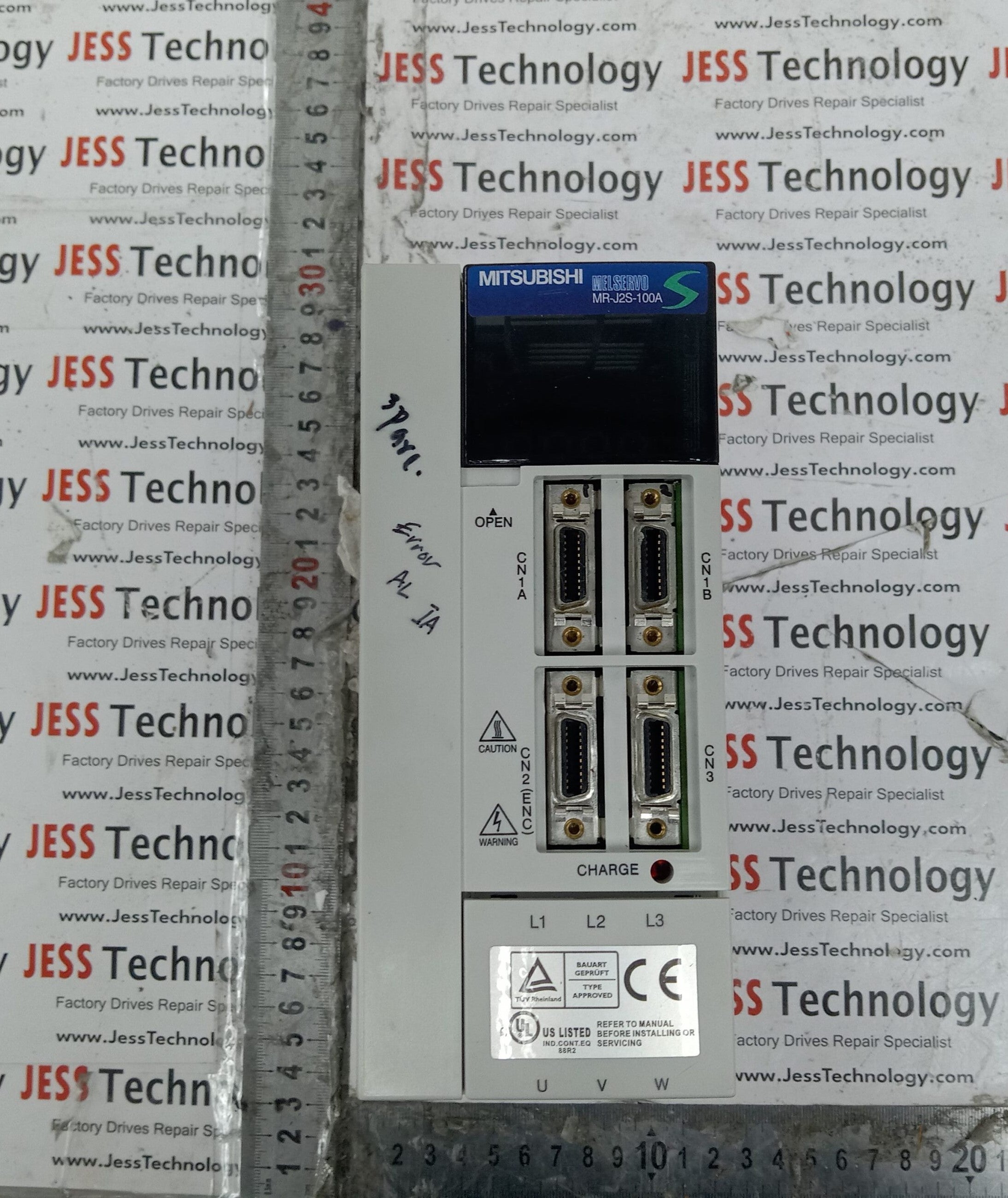 REPAIR MITSUBISHI SERVO DRIVE MR-J2S-100A MALAYSIA, SINGAPORE, THAILAND, VIETNAM