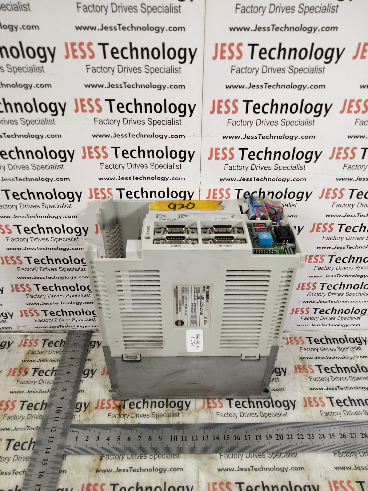 Repair MITSUBISHI AC SERVO DRIVE MR-J2S-200B MALAYSIA, SINGAPORE, THAILAND, VIETNAM, INDONESIA