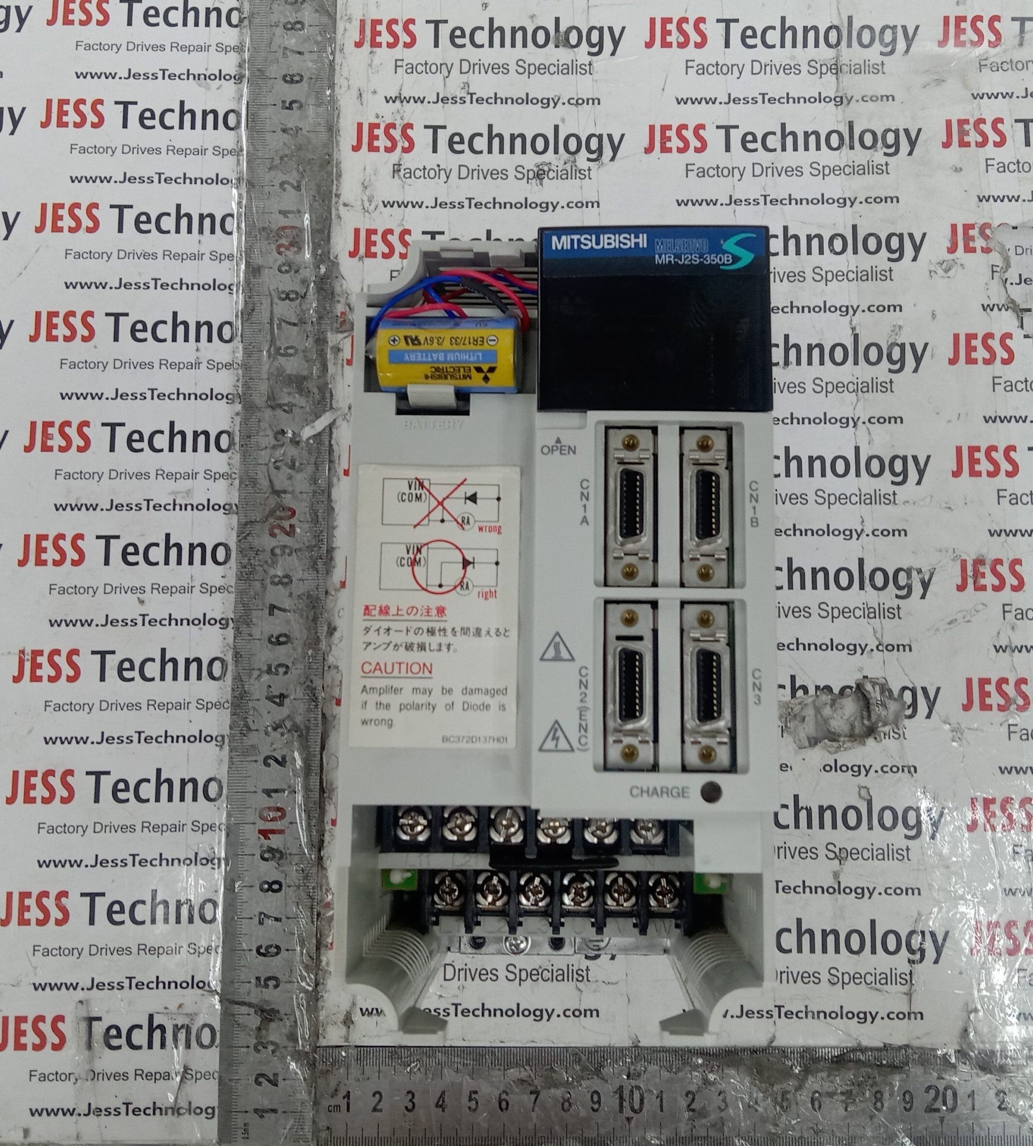 REPAIR MITSUBISHI SERVO DRIVE MR-J2S-350B MALAYSIA, SINGAPORE, THAILAND, VIETNAM
