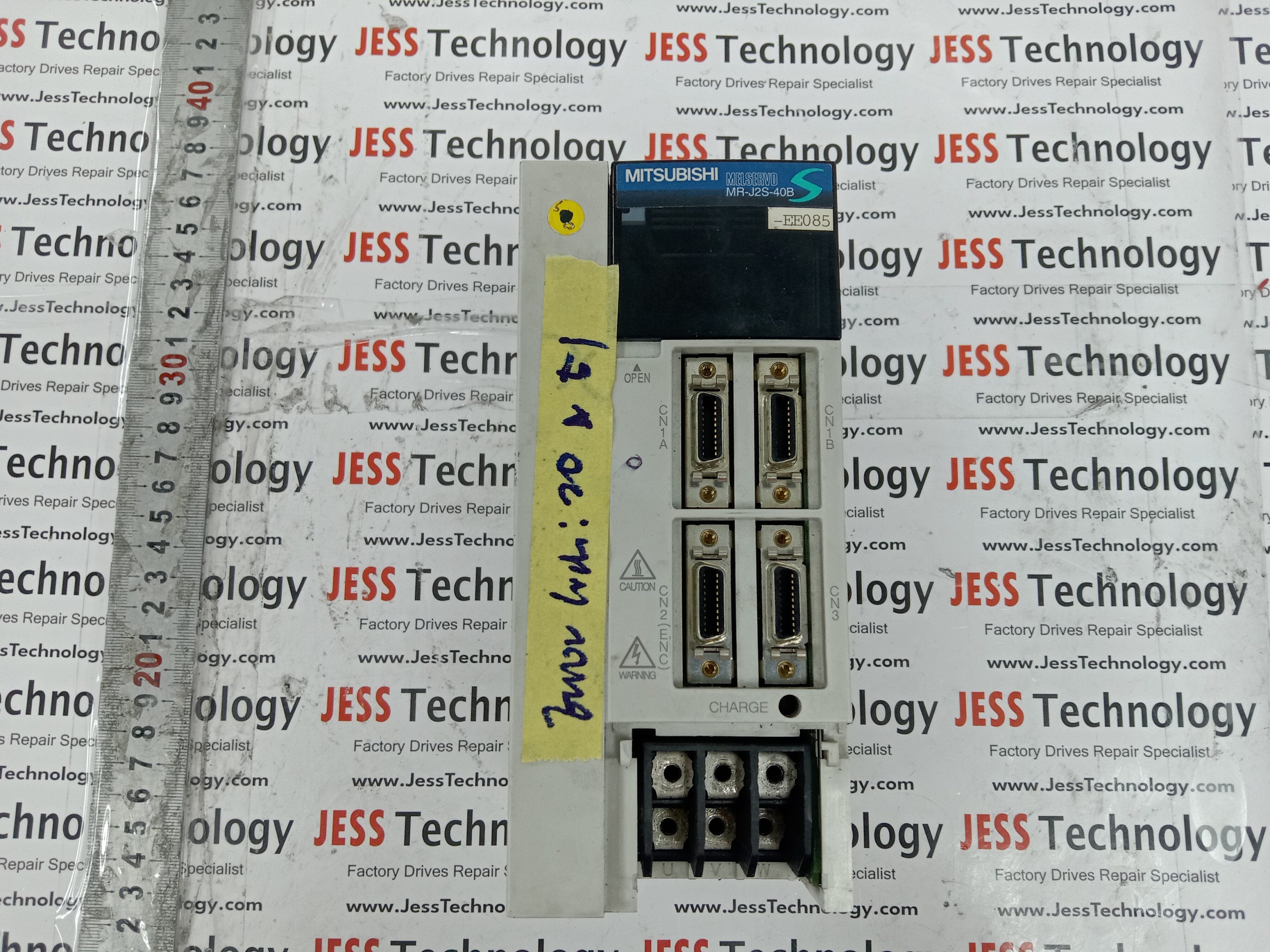 REPAIR MITSUBISHI SERVO DRIVE MR-J2S-40B-EE085 MALAYSIA, SINGAPORE, THAILAND, VIETNAM, INDONESIA