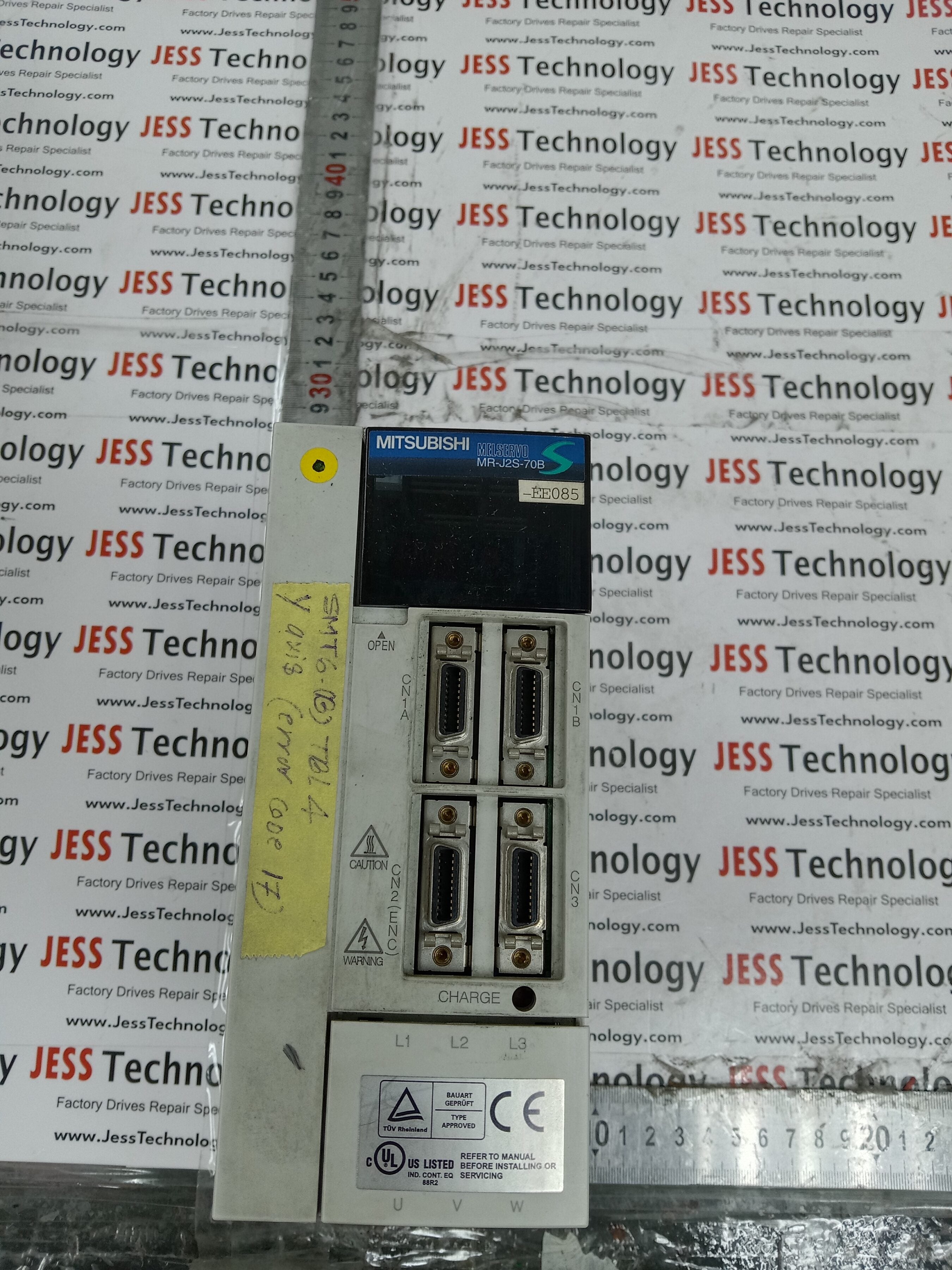REPAIR MITSUBISHI SERVO DRIVE MR-J2S-70B-EE085 MALAYSIA, SINGAPORE, THAILAND, VIETNAM