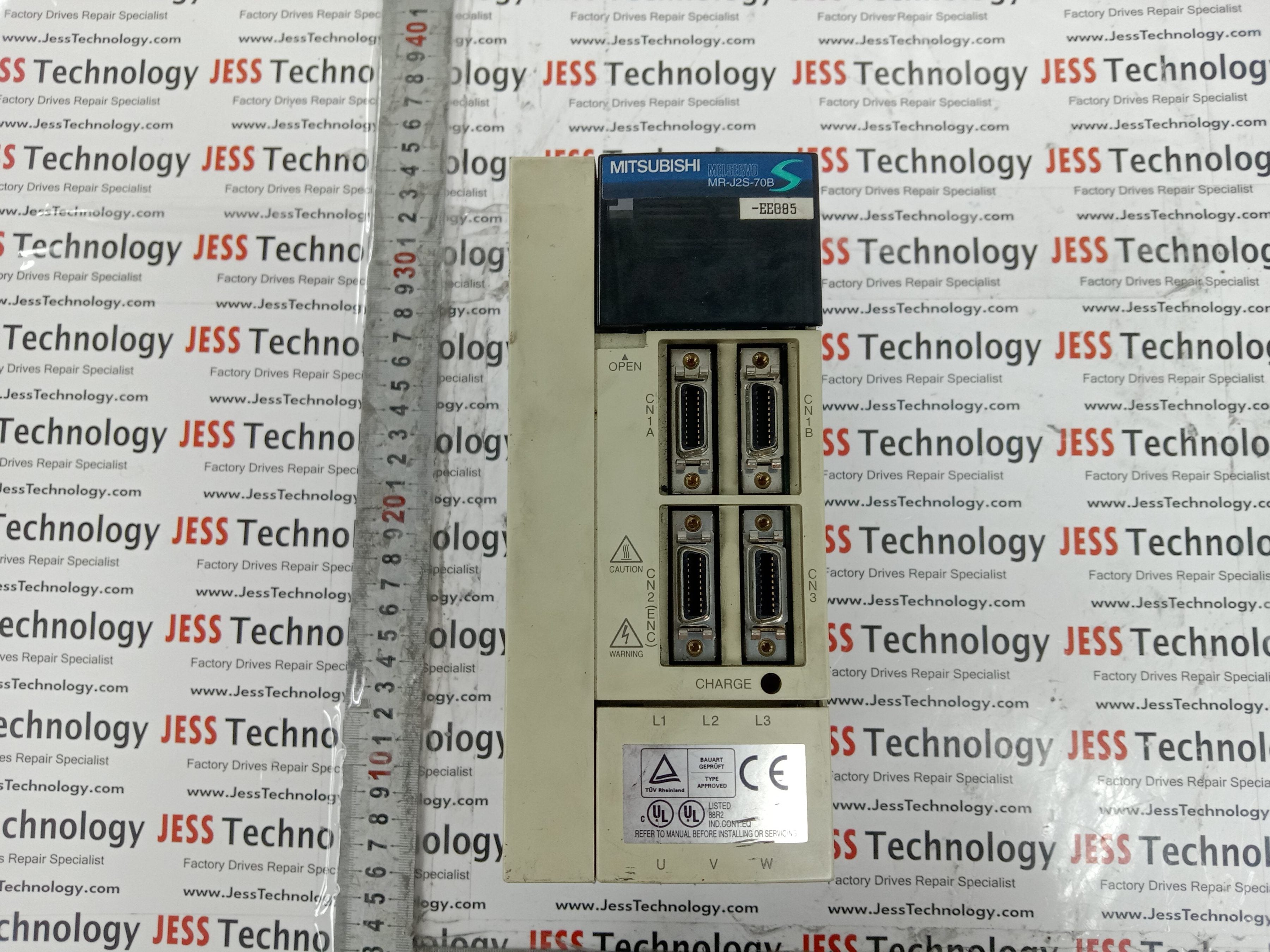 REPAIR MITSUBISHI SERVO DRIVE MR-J2S-70B-EE085 MALAYSIA, SINGAPORE, THAILAND, VIETNAM, INDONESIA