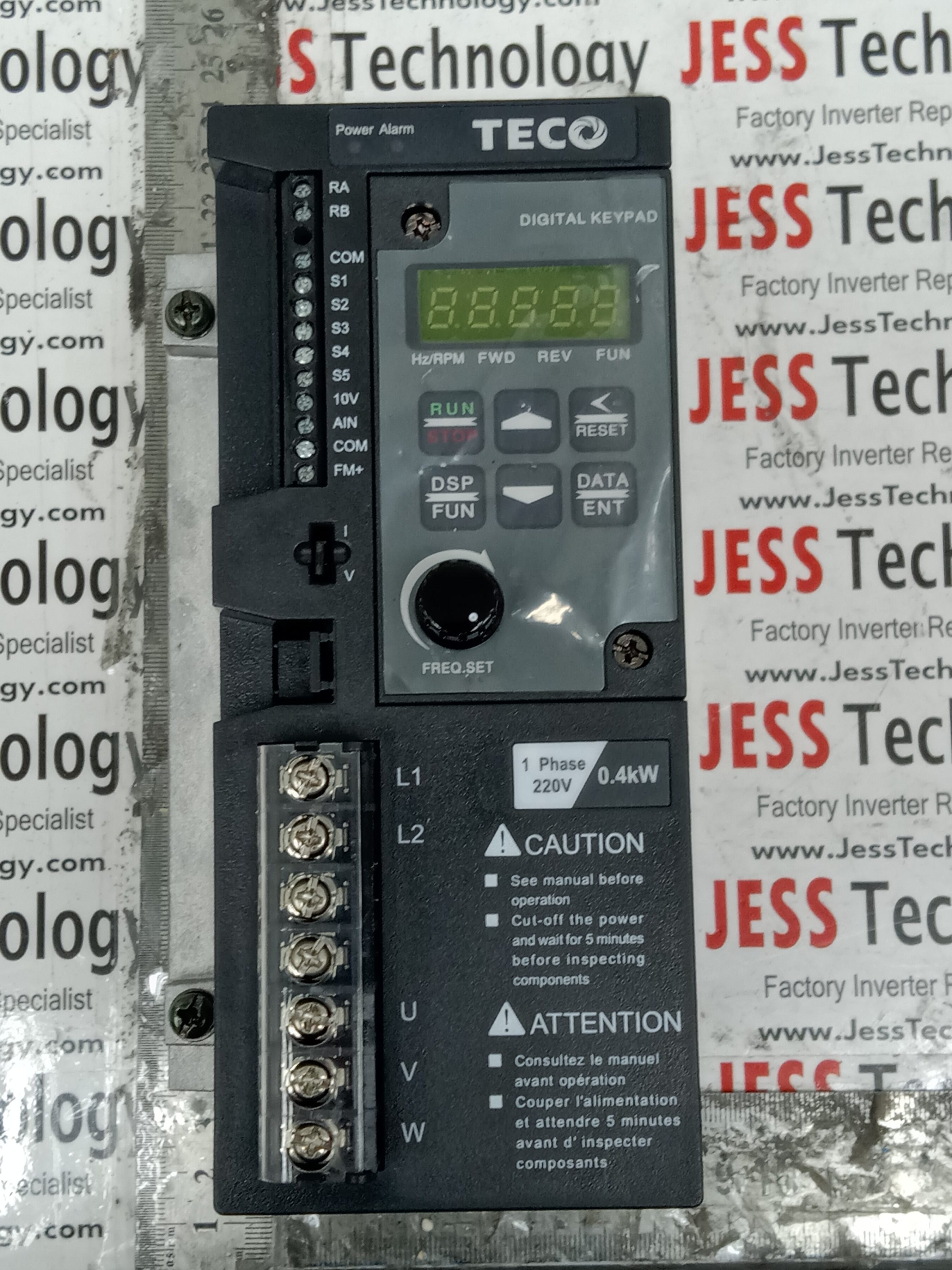REPAIR TECO INVERTER S310-2P5-H1D MALAYSIA, SINGAPORE, THAILAND, VIETNAM, INDONESIA