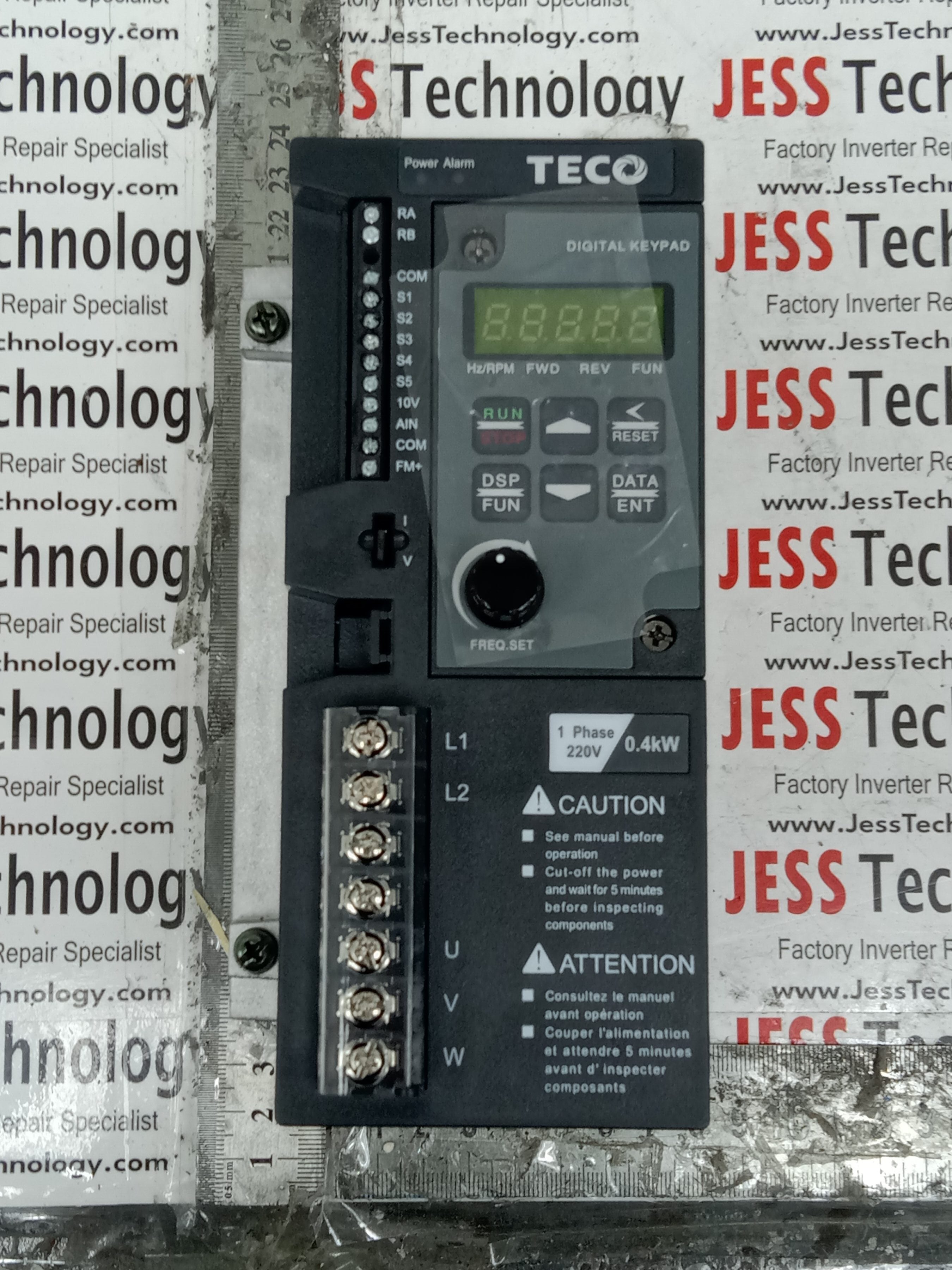 REPAIR TECO INVERTER S310-2P5-H1DC MALAYSIA, SINGAPORE, THAILAND, VIETNAM, INDONESIA