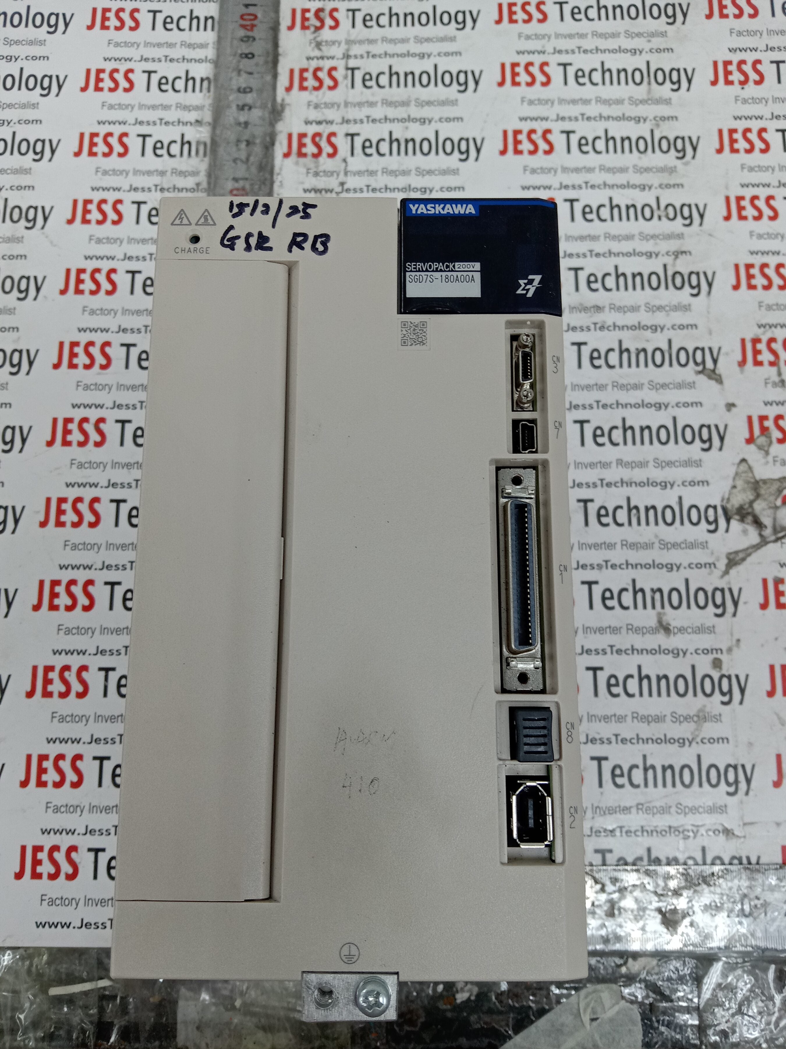 REPAIR YASKAWA SERVO DRIVE SDG7S-180A00A MALAYSIA, SINGAPORE, THAILAND, VIETNAM