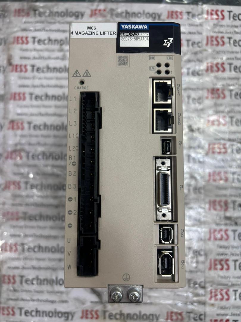 Repair YASKAWA SERVO DRIVE SGD7S-5R5AA0A MALAYSIA, SINGAPORE, THAILAND, VIETNAM, INDONESIA