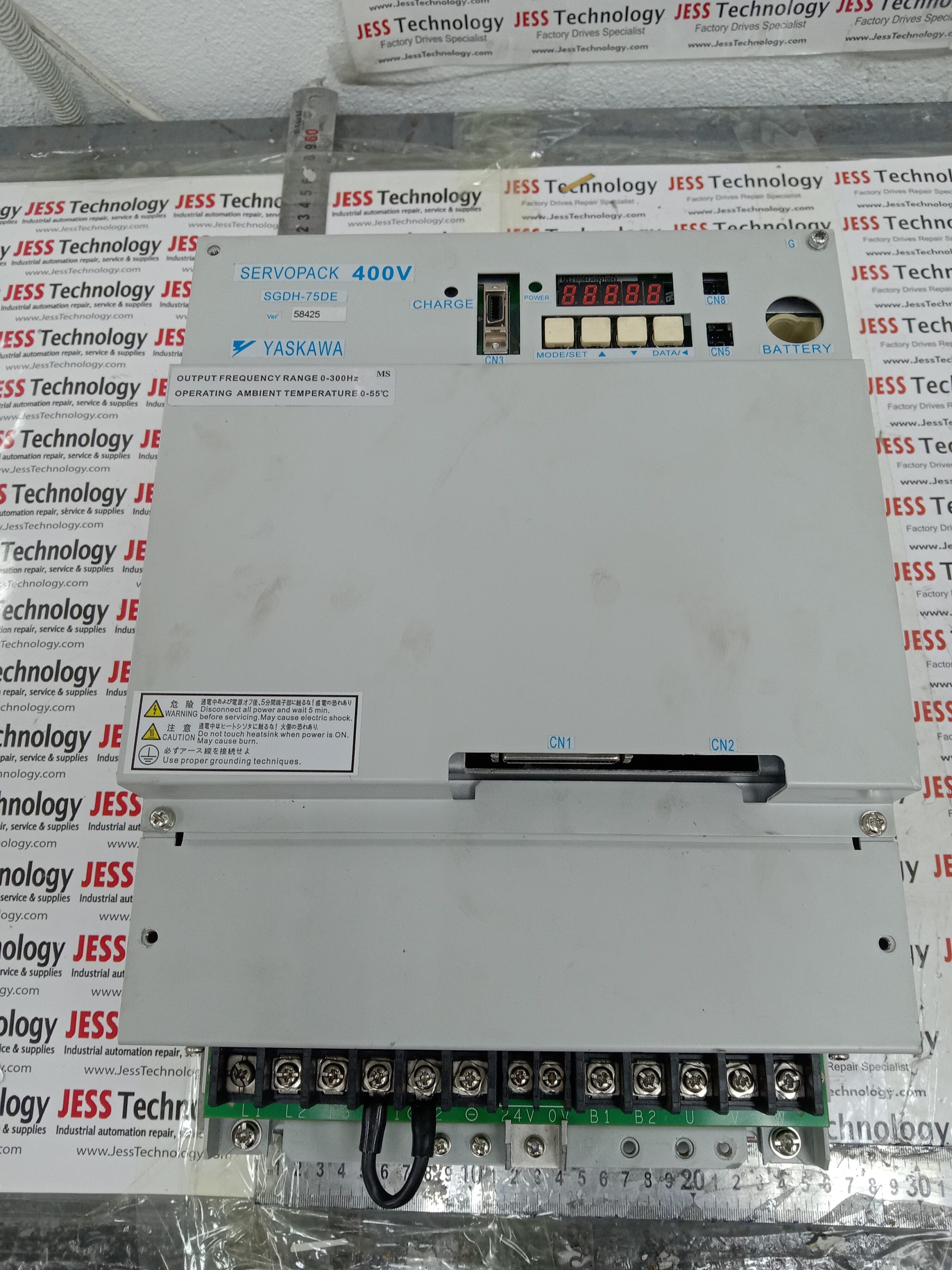 REPAIR YASKAWA SERVO DRIVE SGDH-75DE MALAYSIA, SINGAPORE, THAILAND, VIETNAM, INDONESIA