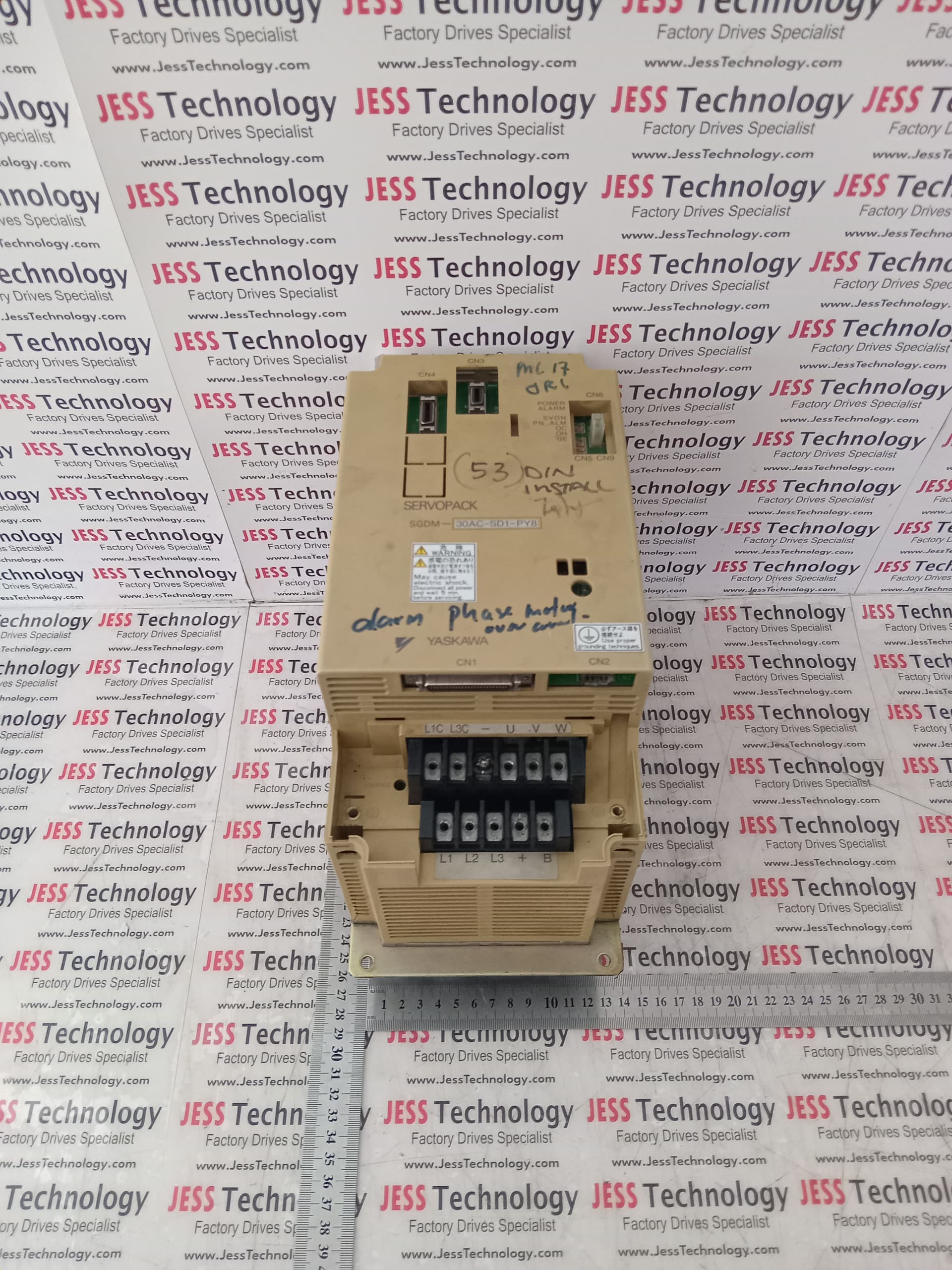 REPAIR YASKAWA SERVO DRIVE SGDM-30AC-SD1-PY8 MALAYSIA, SINGAPORE, THAILAND, VIETNAM
