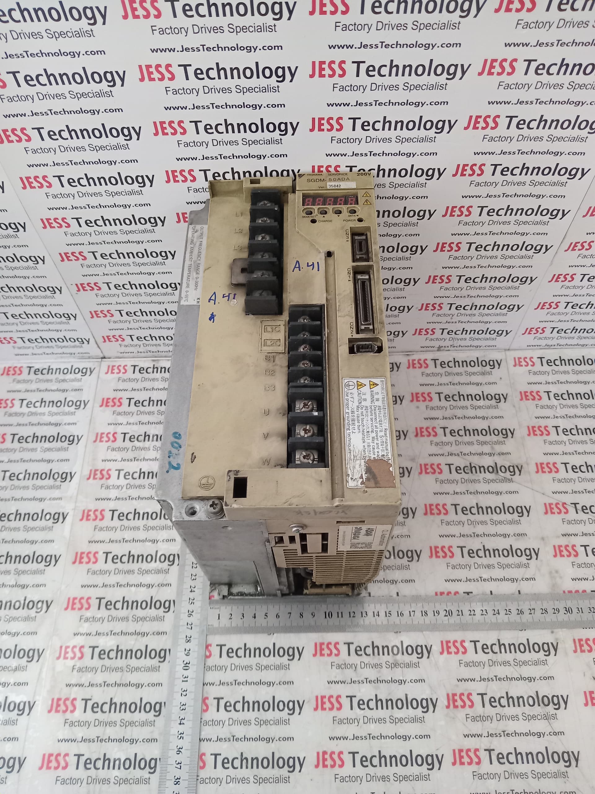 REPAIR YASKAWA SERVO DRIVE SGDM-50ADA MALAYSIA, SINGAPORE, THAILAND, VIETNAM