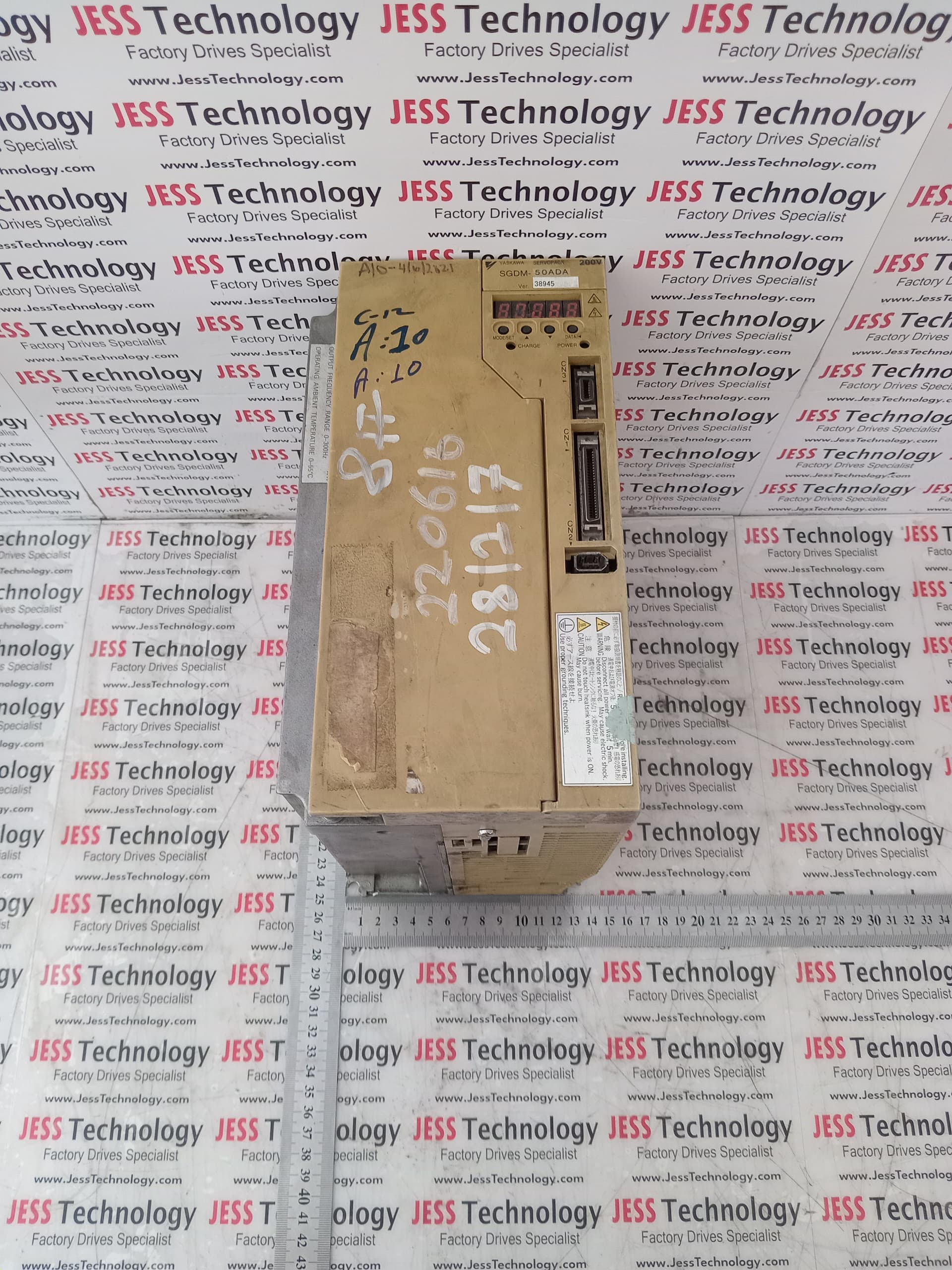REPAIR YASKAWA SERVO DRIVE SGDM-50ADA MALAYSIA, SINGAPORE, THAILAND, VIETNAM