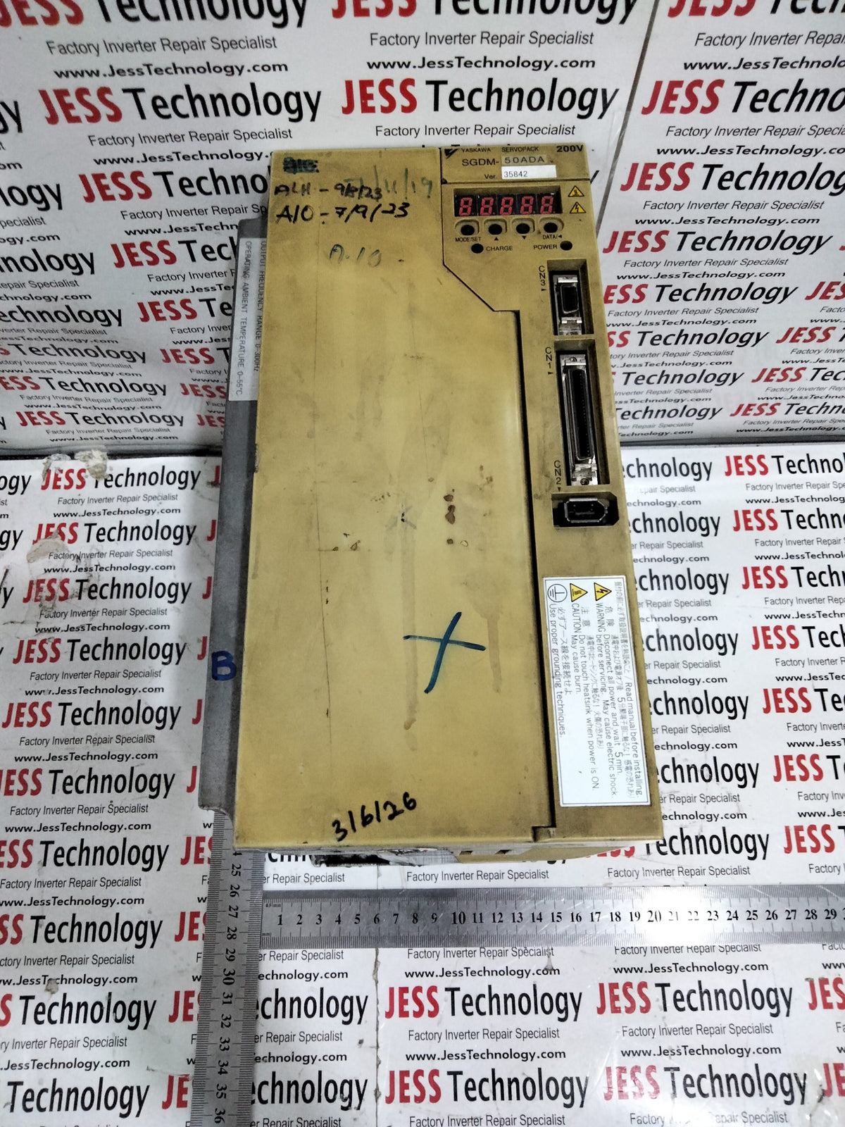 Repair YASKAWA SERVOPACK SGDM-50ADA MALAYSIA, SINGAPORE, THAILAND, VIETNAM, INDONESIA