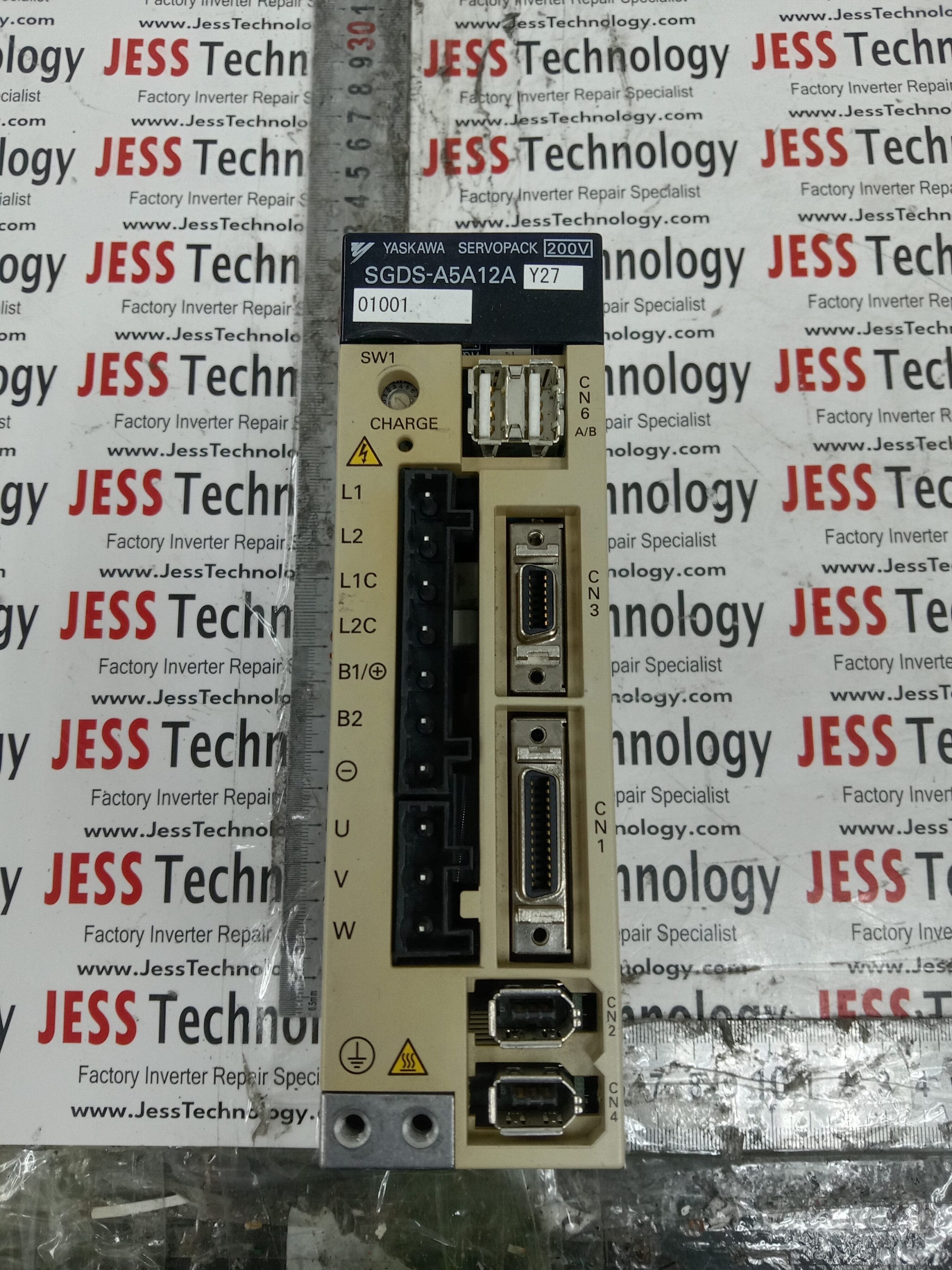 REPAIR YASKAWA SERVO DRIVE SGDS-A5A12AY27 MALAYSIA, SINGAPORE, THAILAND, VIETNAM