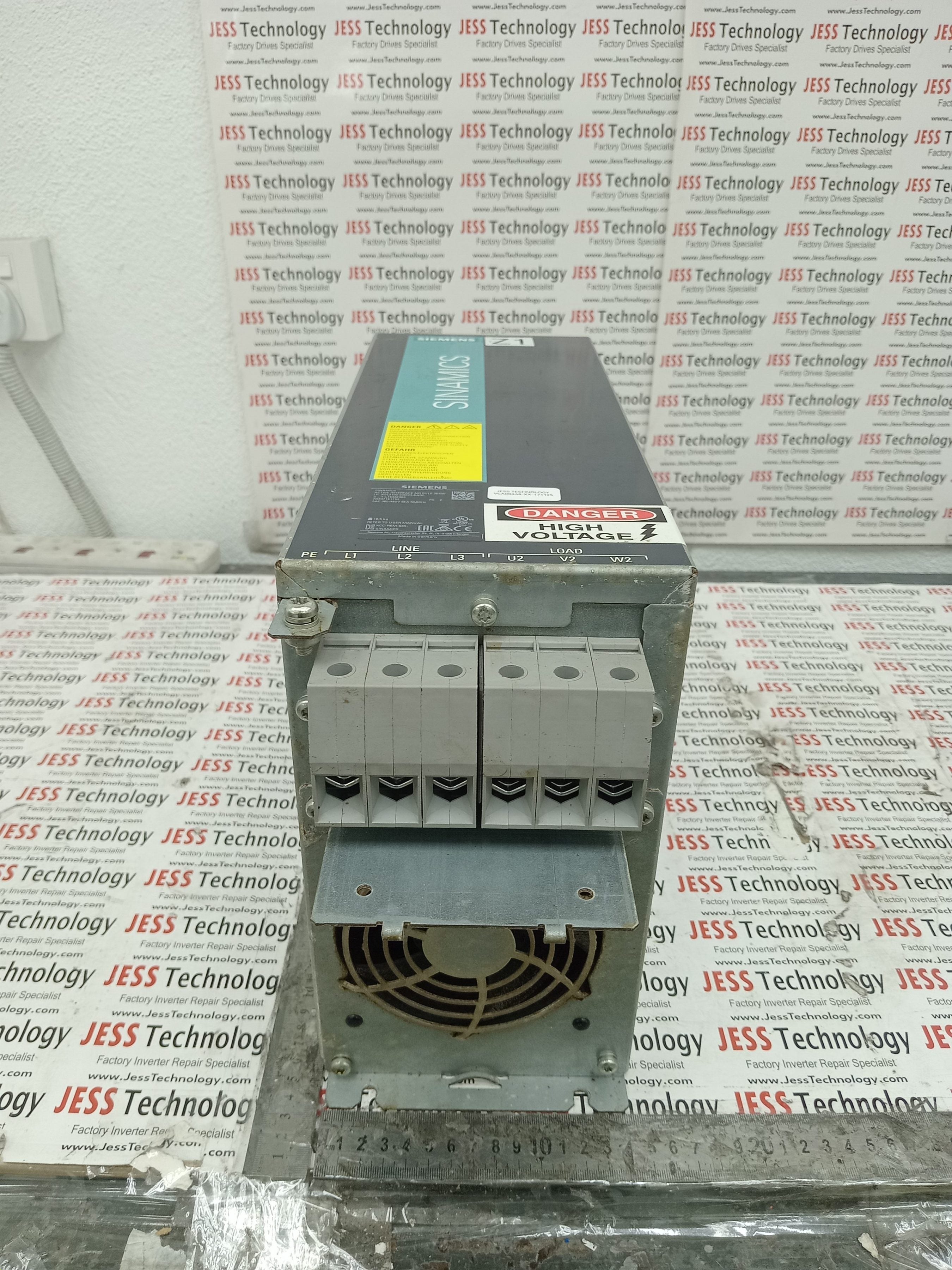 REPAIR SIEMENS INVERTER  6SL3100-0BE23-6AB0 MALAYSIA, SINGAPORE, THAILAND, VIETNAM, INDONESIA