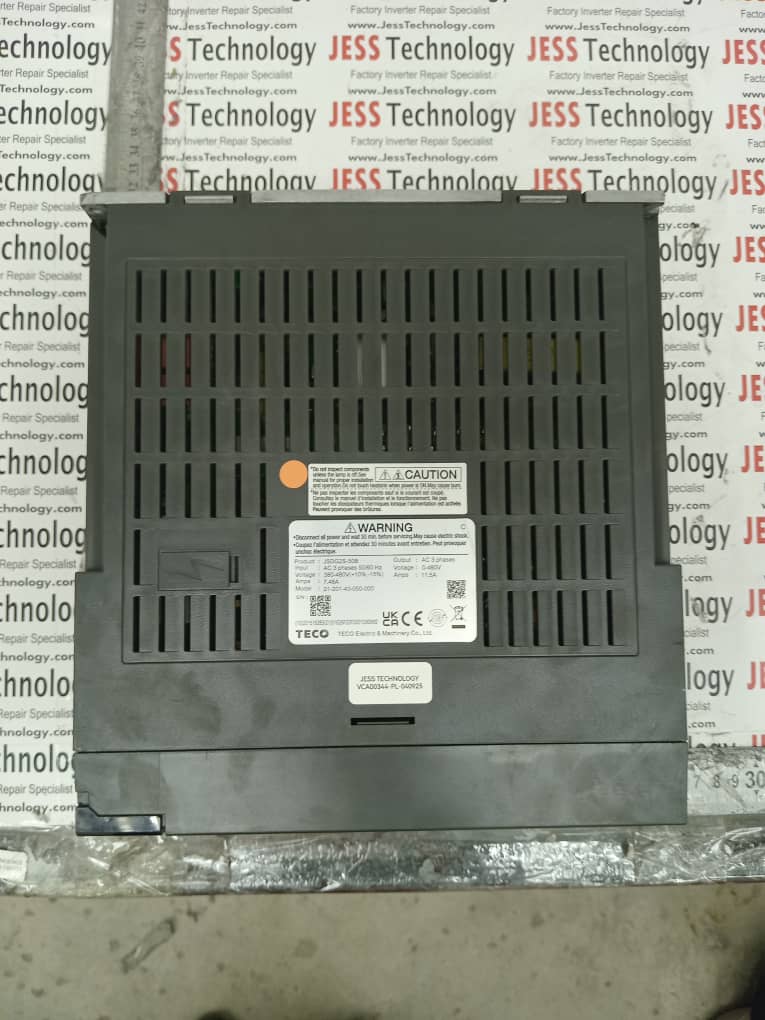 REPAIR TECO SERVO DRIVE 21-201-43-050-000 MALAYSIA, SINGAPORE, THAILAND, VIETNAM, INDONESIA