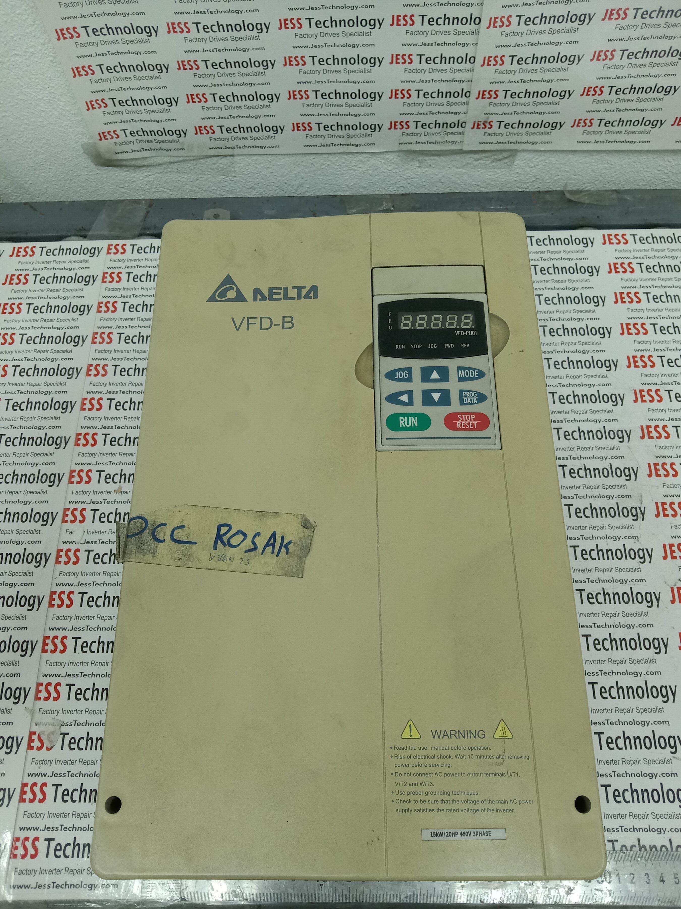 REPAIR DELTA INVERTER VFD150B43A MALAYSIA, SINGAPORE, THAILAND, VIETNAM, INDONESIA