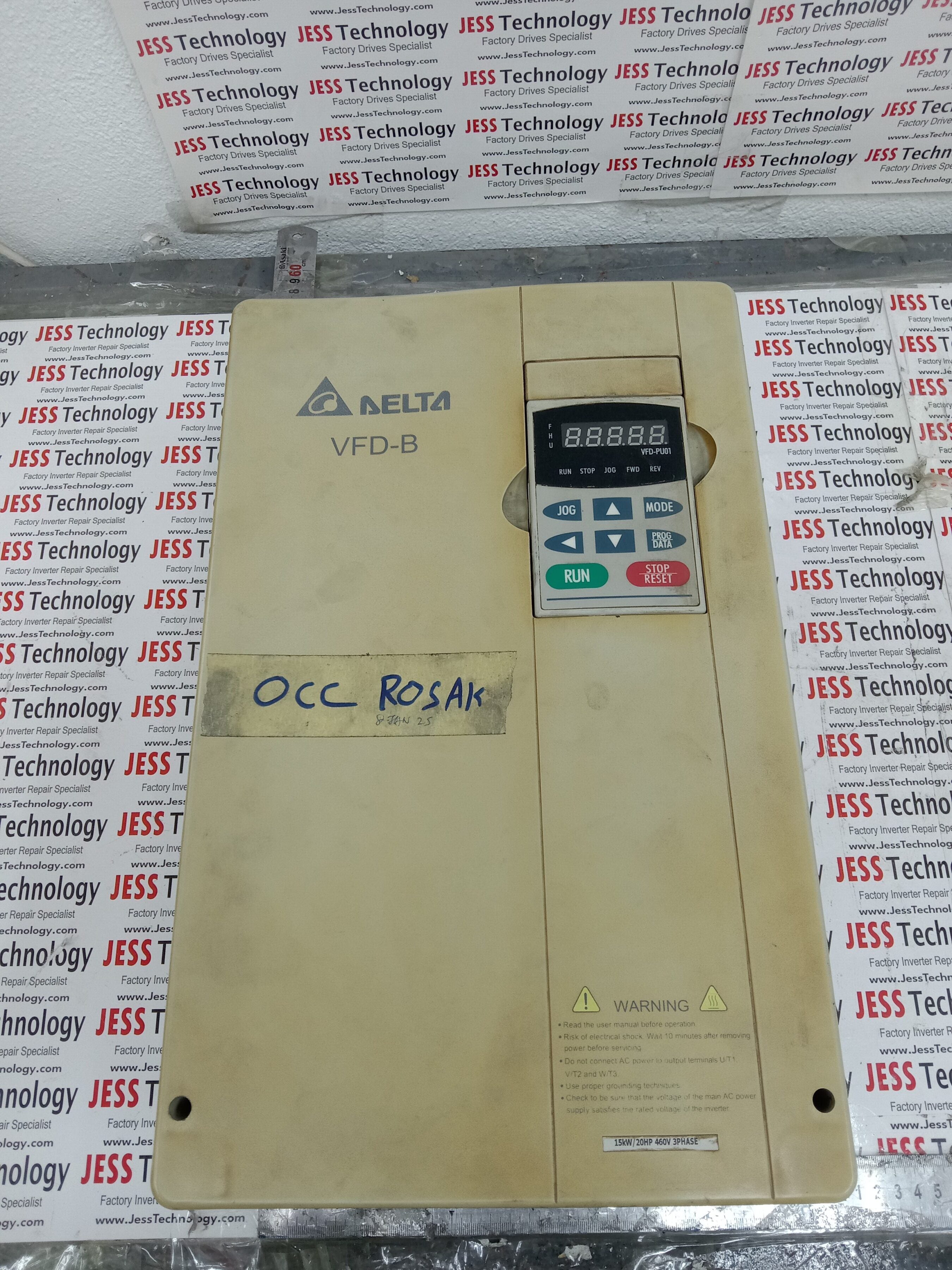 REPAIR DELTA INVERTER VFD150B43A MALAYSIA, SINGAPORE, THAILAND, VIETNAM, INDONESIA