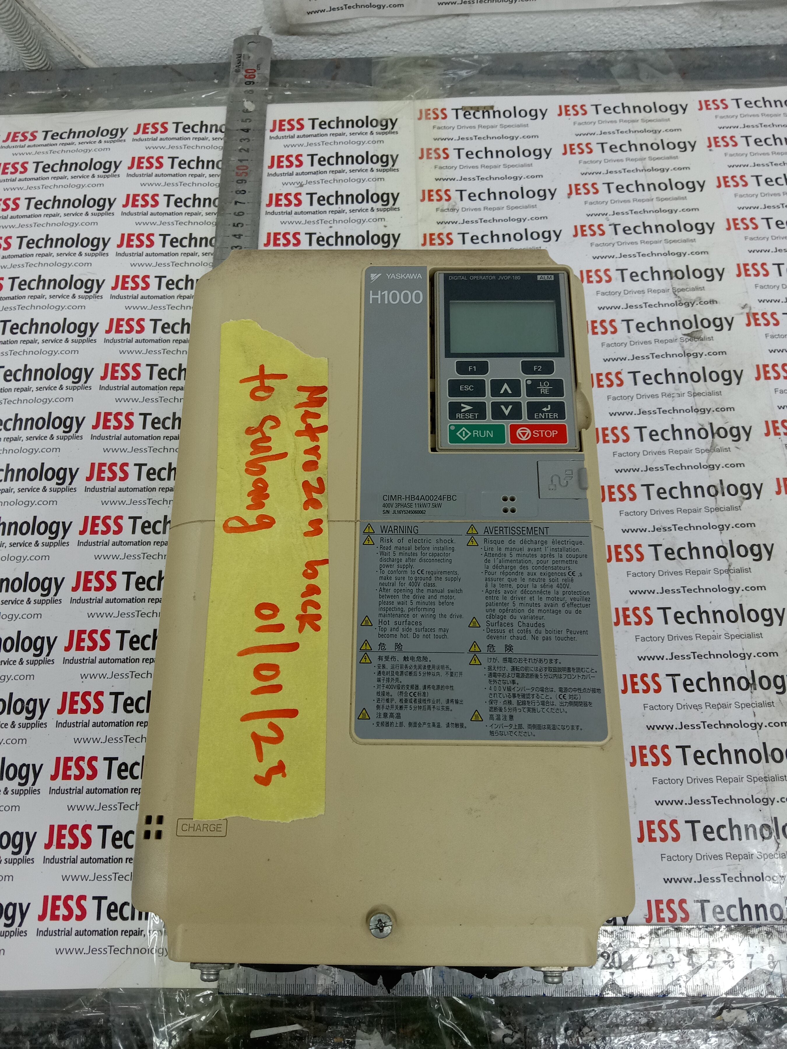 REPAIR YASKAWA INVERTER H1000 MALAYSIA, SINGAPORE, THAILAND, VIETNAM